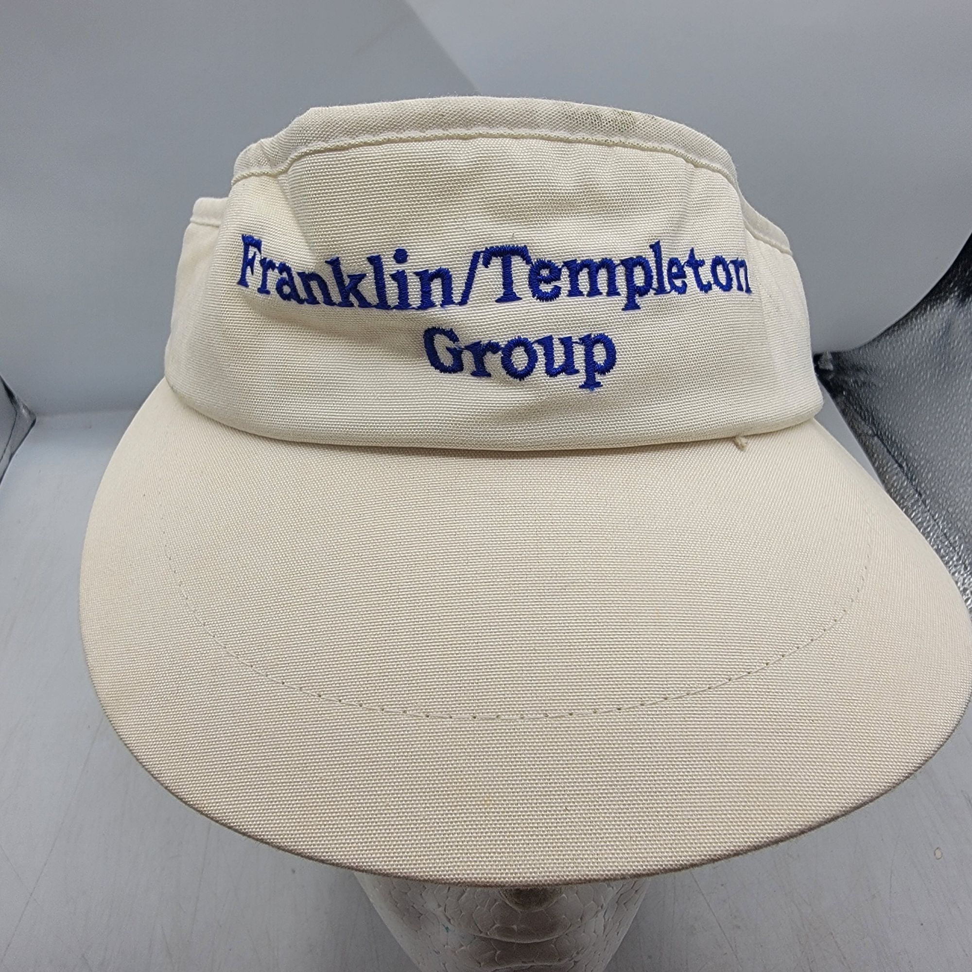 Other Franklin Templeton Group Embroidered Texace Visor Hat Beige Size ONE SIZE - 1 Thumbnail