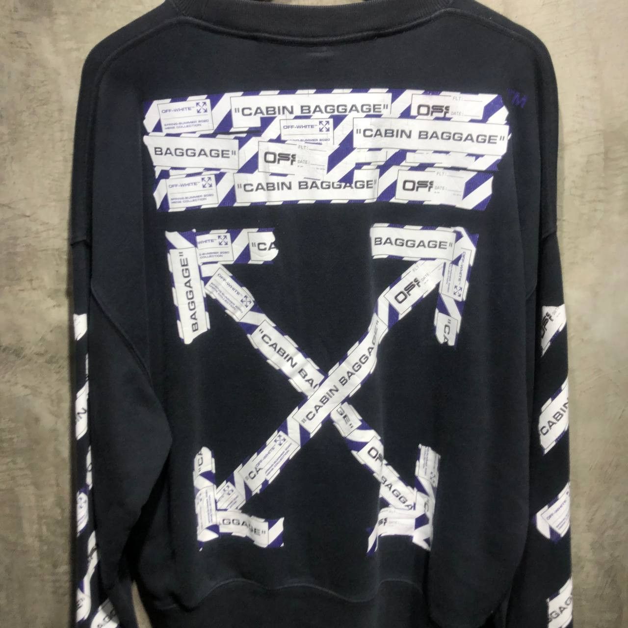 Off-White Off-White Cabin Baggage Arrows Crewneck Size US XL / EU 56 / 4 - 2 Thumbnail