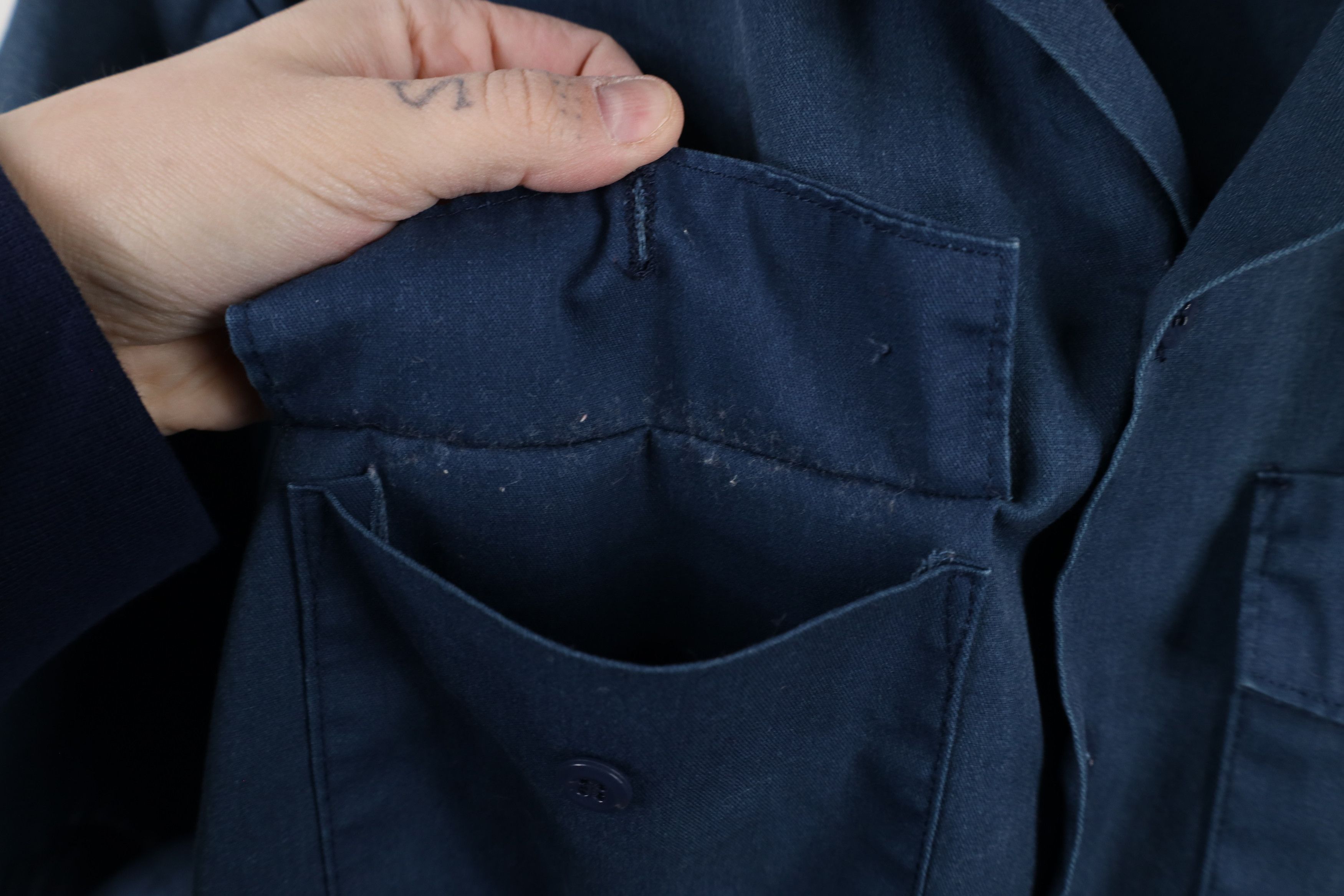 Dickies × Vintage Vintage 90s Dickies Workwear Short Sleeve Button Shirt US Size US L / EU 52-54 / 3 - 7 Thumbnail