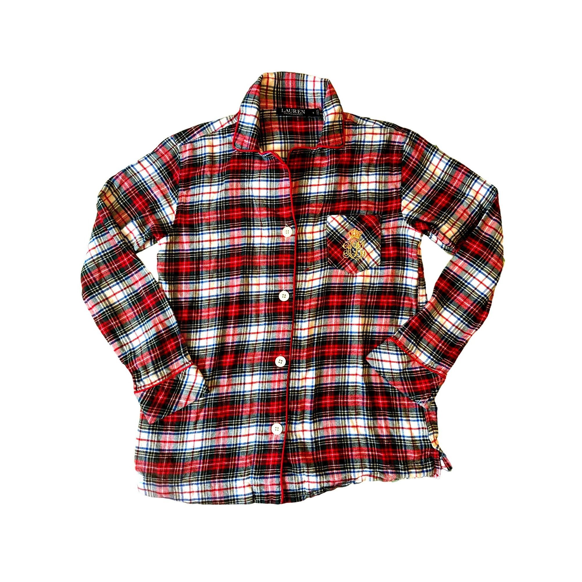 Lauren Ralph Lauren Lauren Ralph Lauren Cotton Viscose Plaid Printed Pajama Butt Size US S / EU 44-46 / 1 - 6 Thumbnail