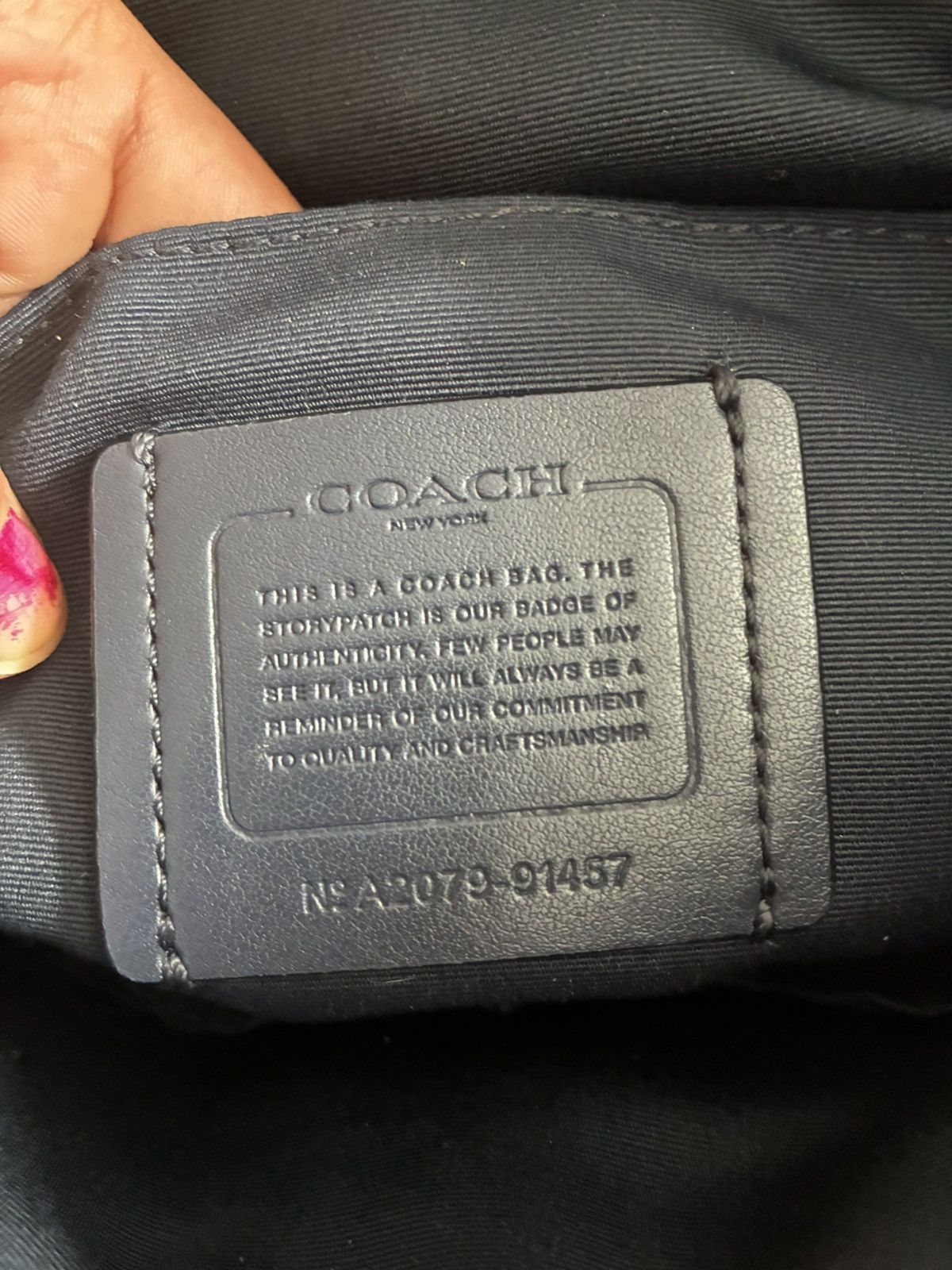 Coach Coach Denim Mia Satchel Size ONE SIZE - 8 Thumbnail