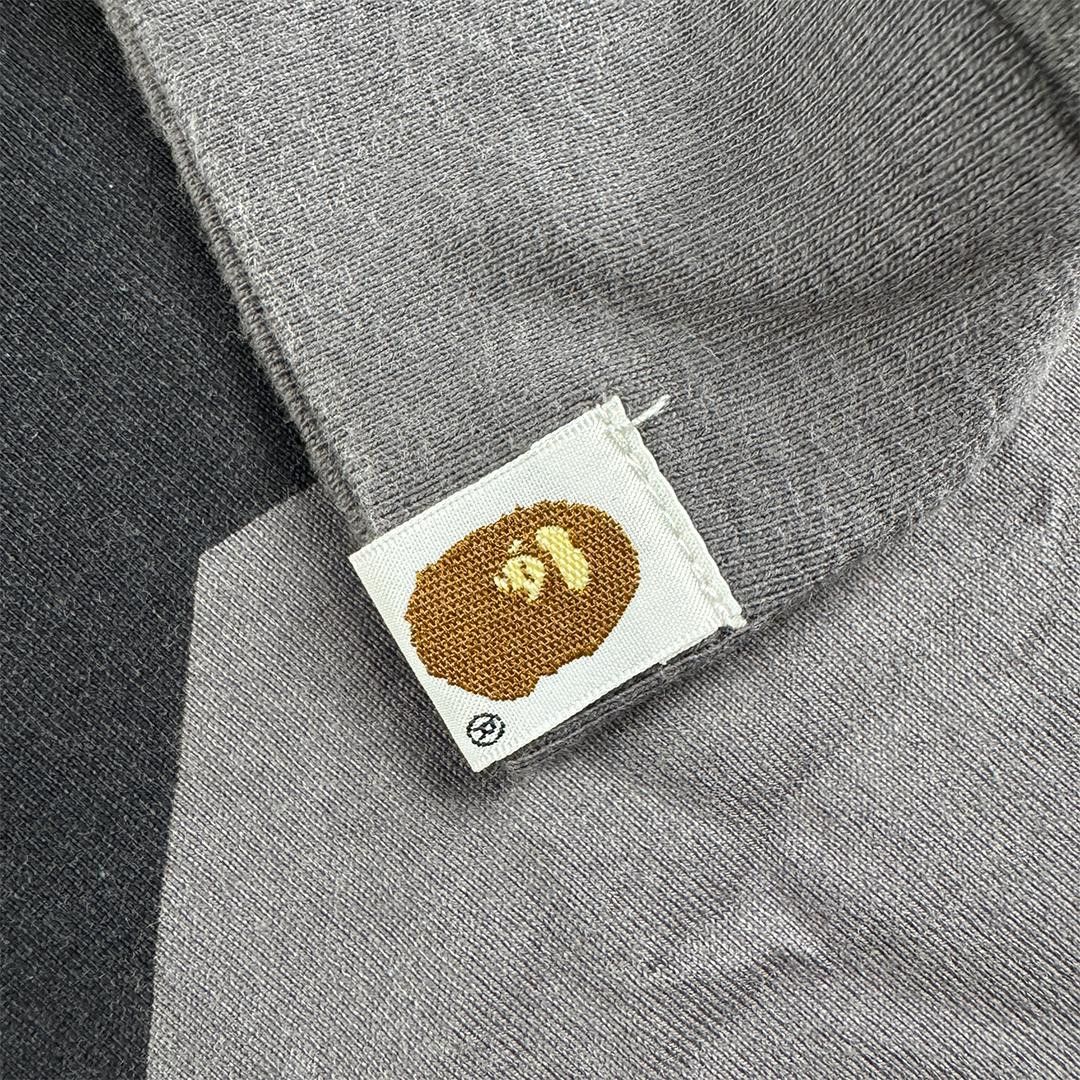 Bape BAPE Grey Star Pattern Long Sleeve Shirt (M) Size US M / EU 48-50 / 2 - 4 Thumbnail