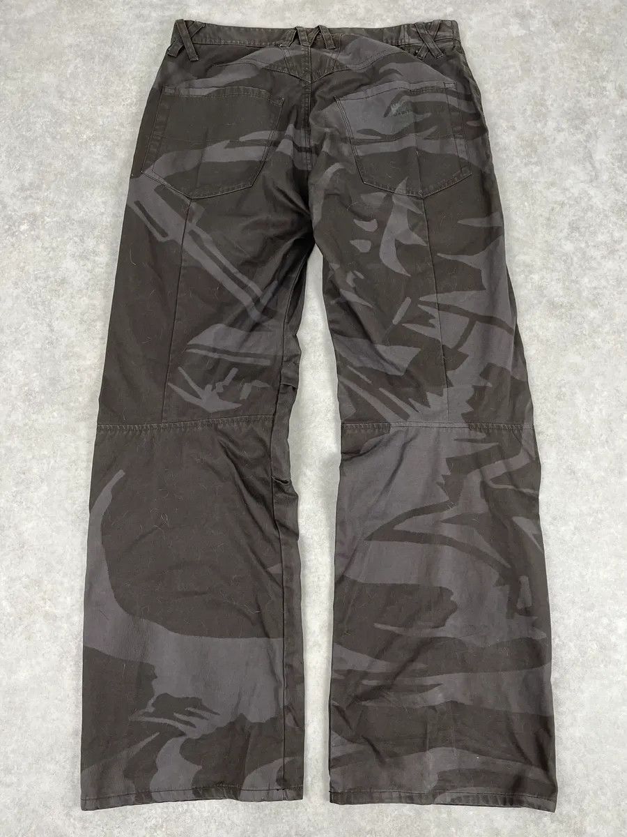 Marithe + Francois Girbaud 2000s Marithé + François Girbaud Brown Nylon Tattoo Large Pants Size US 34 / EU 50 - 7 Thumbnail
