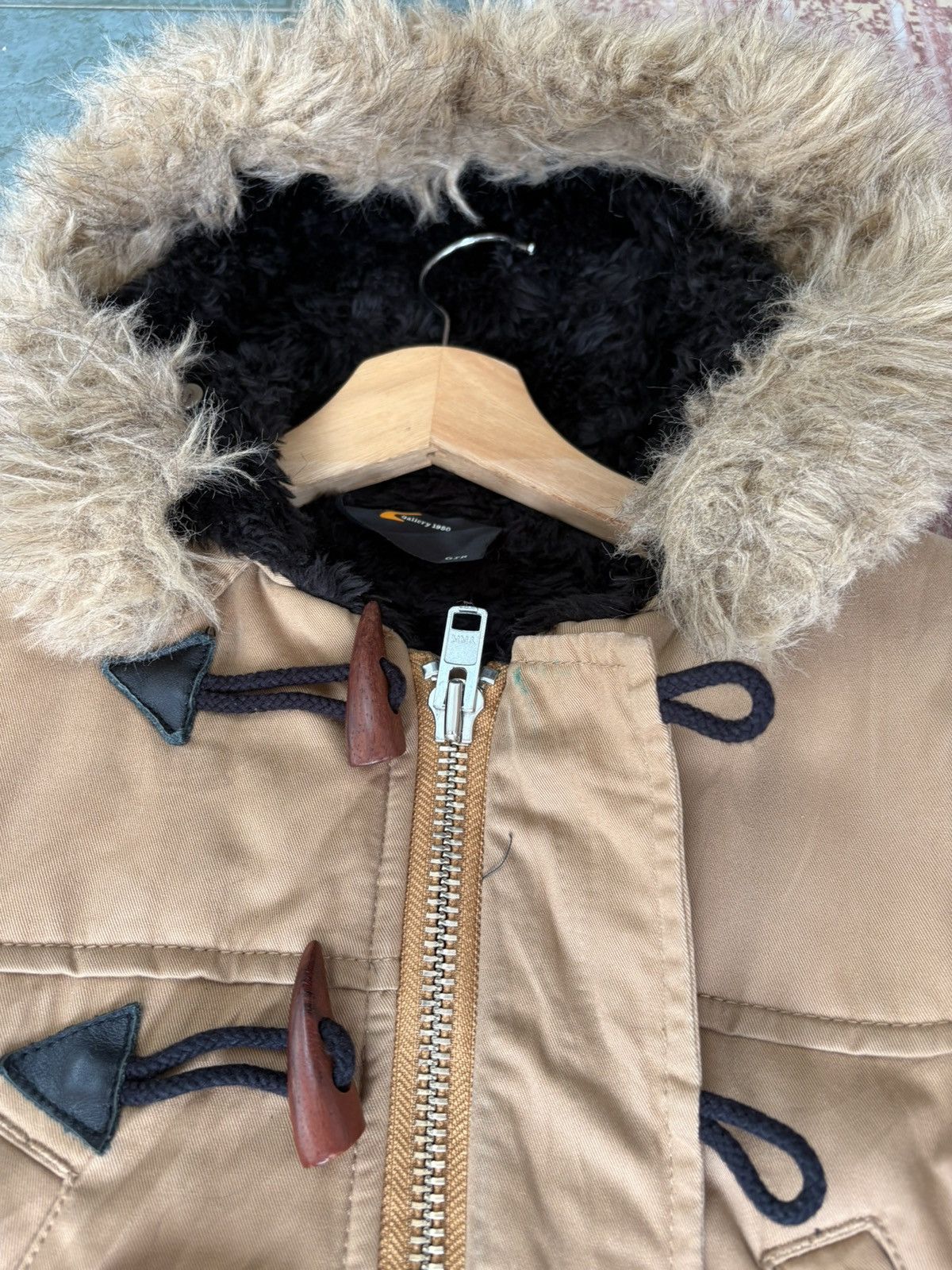 Gallery1950 Gallery 1950 Beige Hooded Sherpa Deck Jacket Size US S / EU 44-46 / 1 - 12 Thumbnail