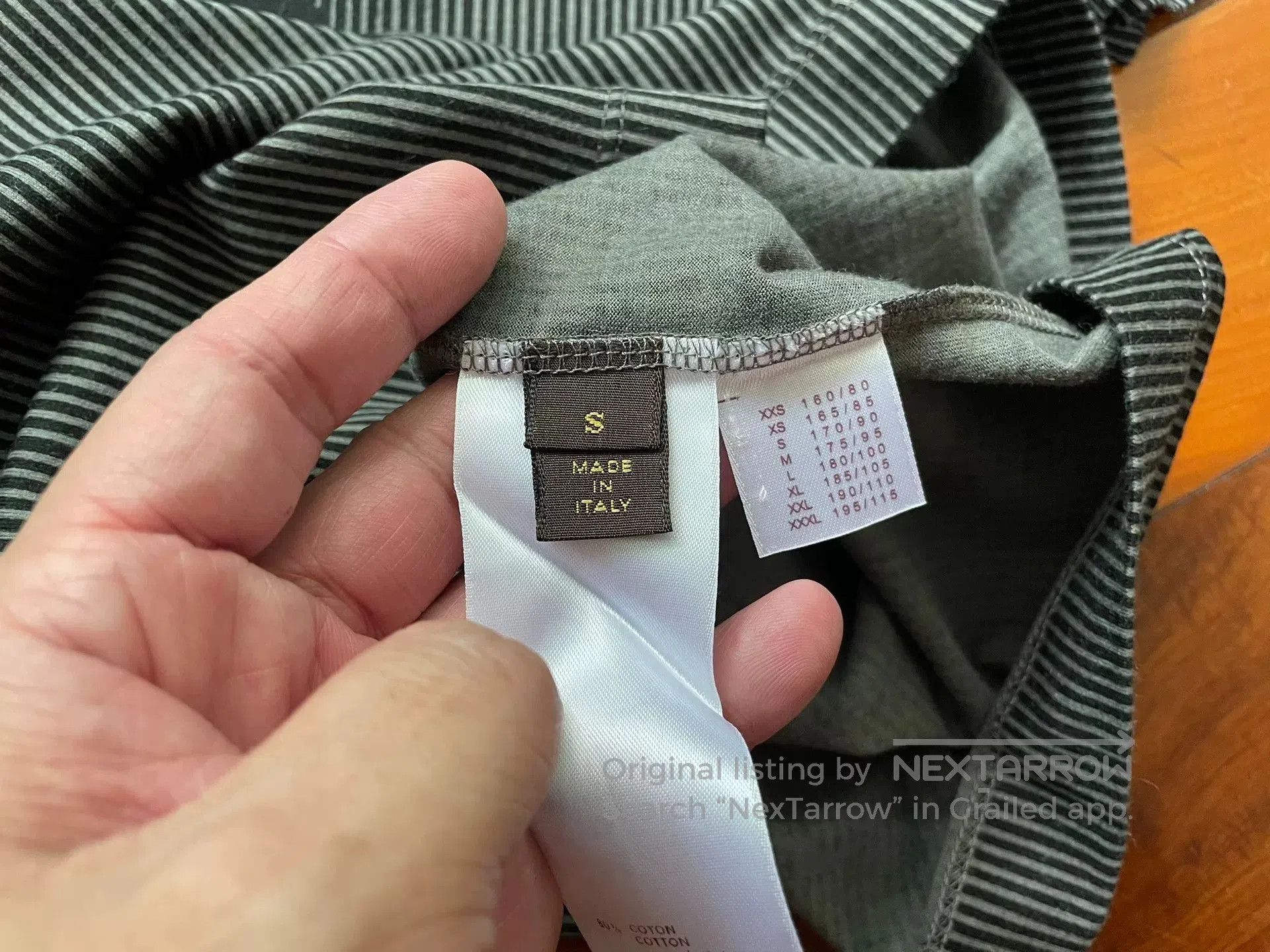 Louis Vuitton Louis Vuitton Men's Crew Neck T. Size US S / EU 44-46 / 1 - 6 Thumbnail