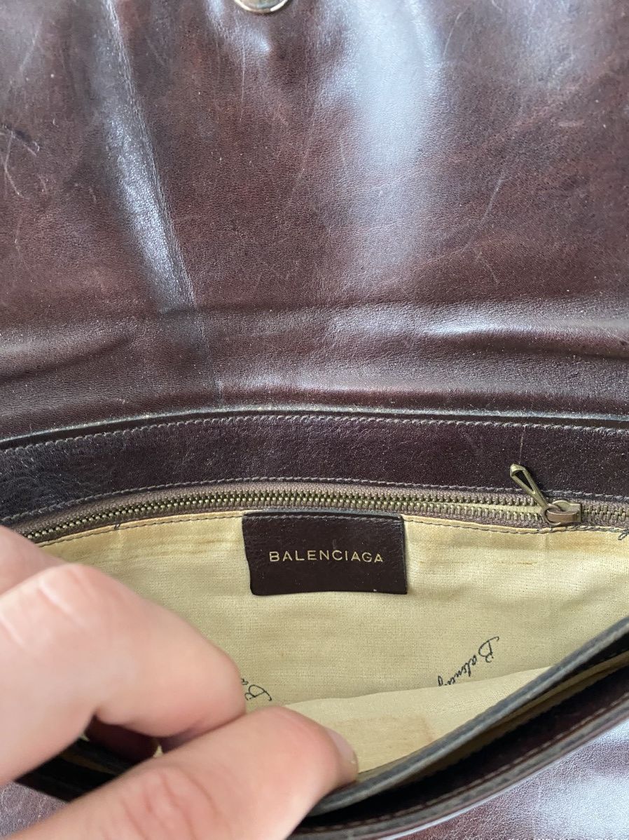 Balenciaga Vintage Archive Balenciaga Leather Crossbody Bag Size ONE SIZE - 11 Thumbnail