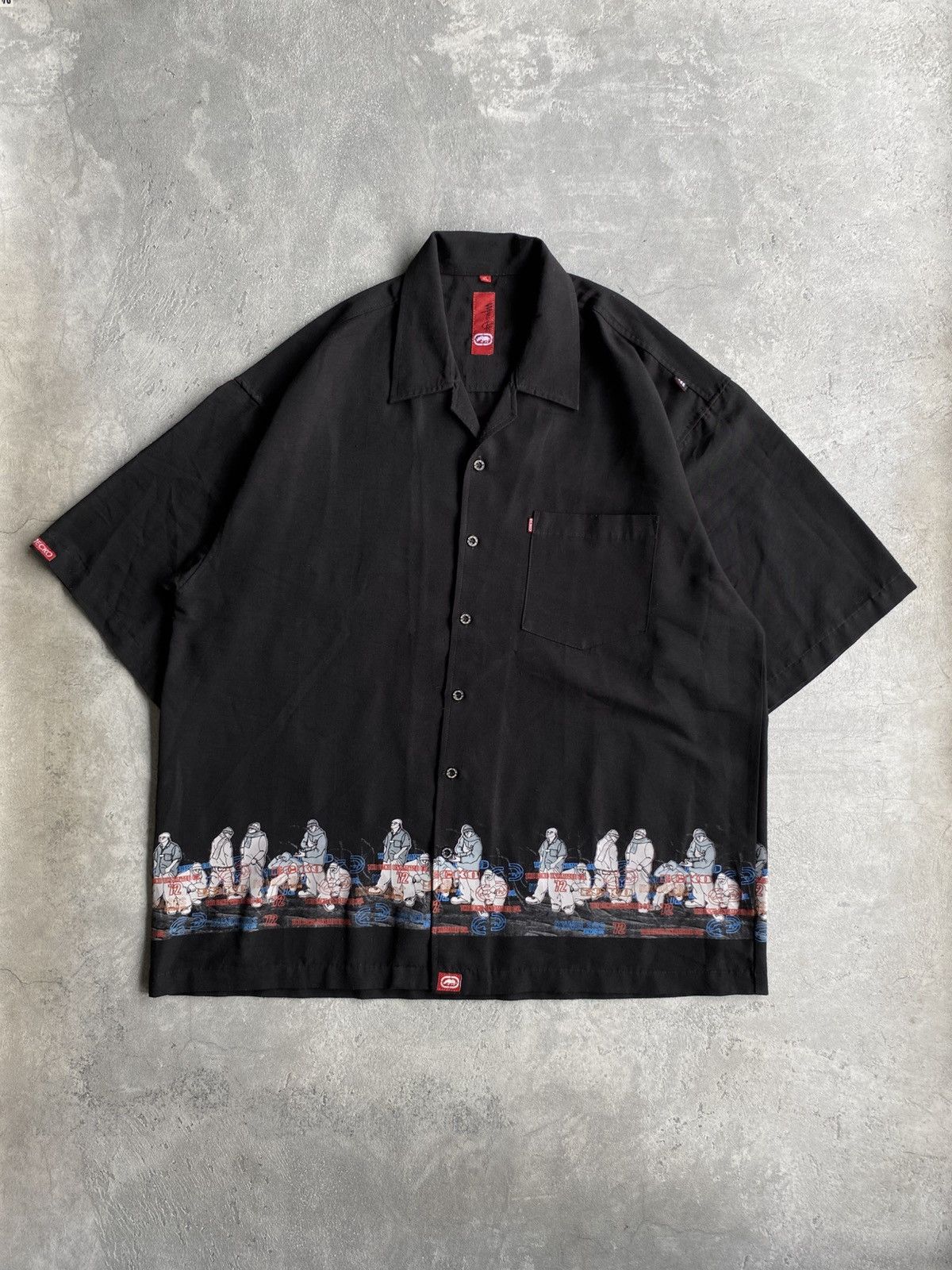Vintage Vintage Marc Ecko Shirt Size US XL / EU 56 / 4 - 1 Thumbnail