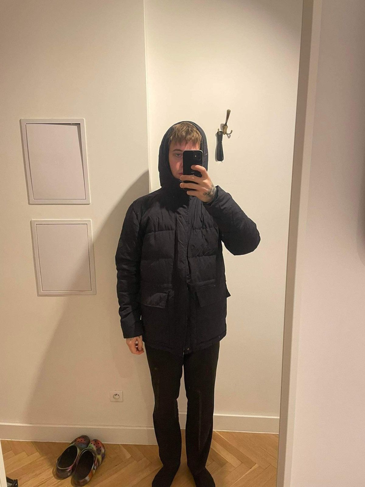 Norse Projects Norse Projects Willum Dry Nylon Down Puffer Jacket Navy Rare Size US L / EU 52-54 / 3 - 2 Thumbnail