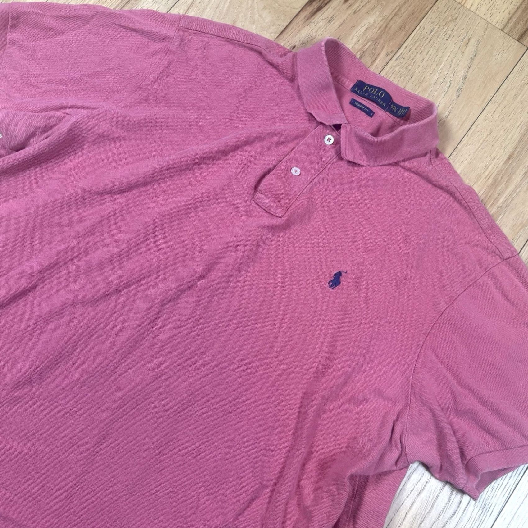 Ralph Lauren Polo Ralph Lauren Shirt Mens XXL Custom Fit Short Sleeve Blue Polo Shirt 2XL Custom Fit Shirts Men Blue Size US XXL / EU 58 / 5 - 2 Thumbnail
