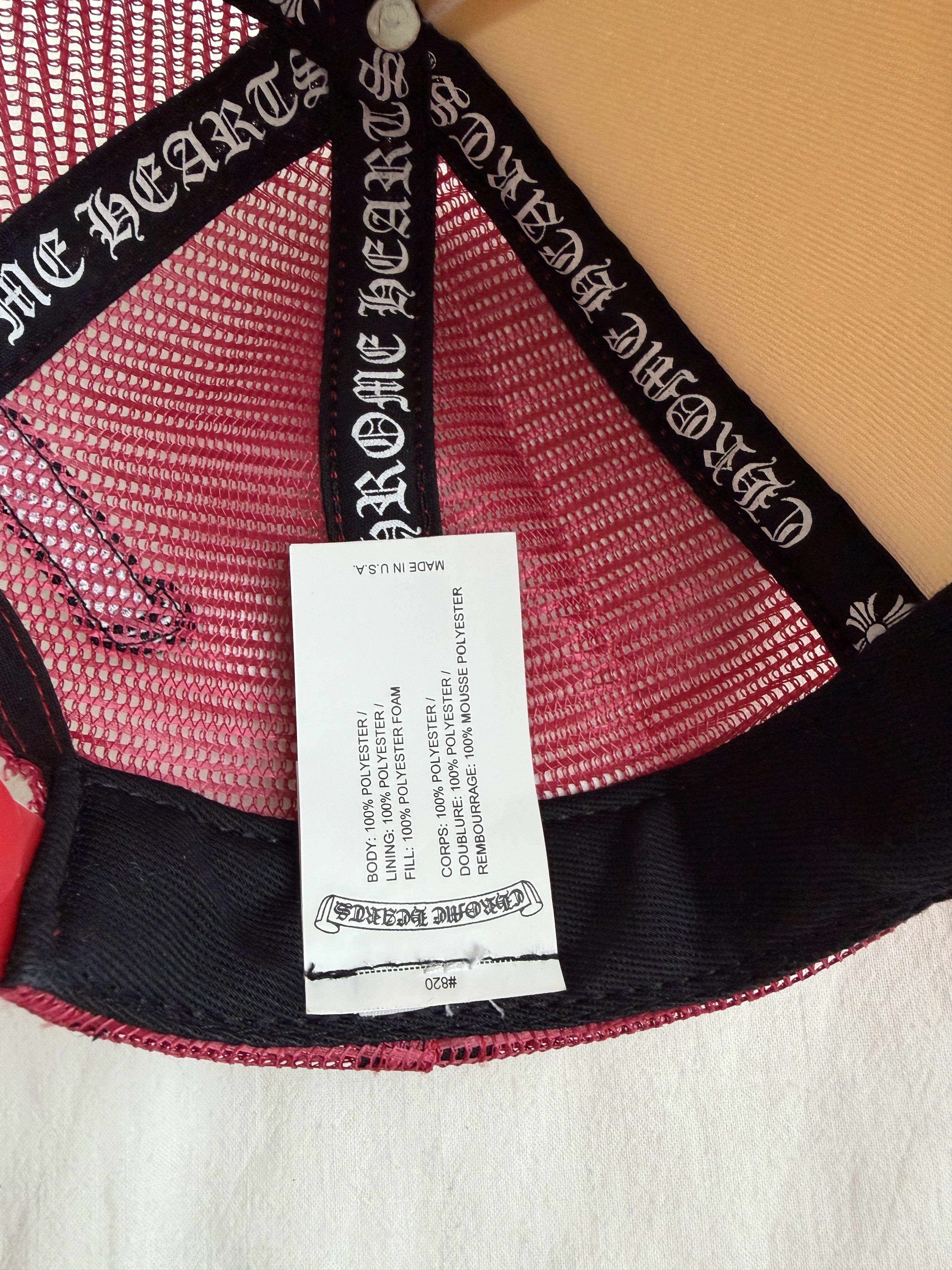 Chrome Hearts King taco trucker hat Size ONE SIZE - 5 Thumbnail