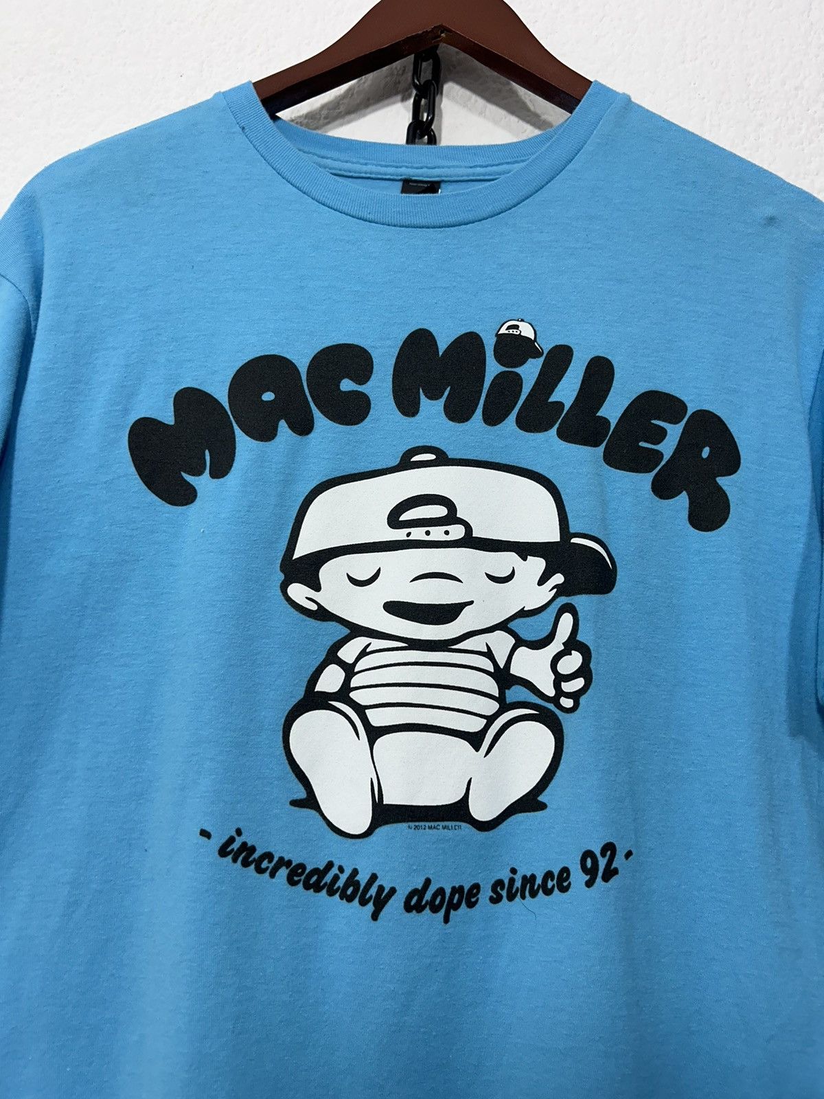 Band Tees MAC MILLER THUMBS UP! 2012 RAP TEE SHIRT Size US L / EU 52-54 / 3 - 2 Thumbnail