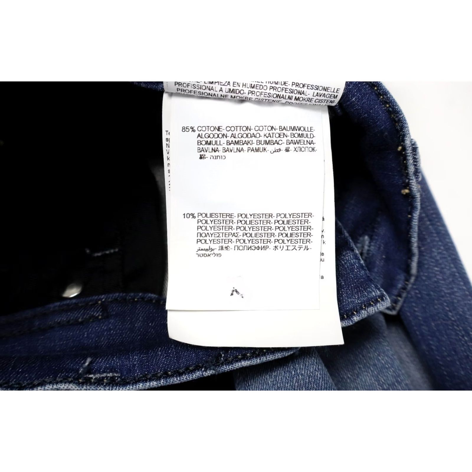 Replay REPLAY Grover Jeans Men's W30/L32 Blue Denim Whiskers Faded Zip Fly Slim Jeans Mens W30/L32 Blue Denim Whiskers Faded Zip Fly Size US 30 / EU 46 - 6 Thumbnail