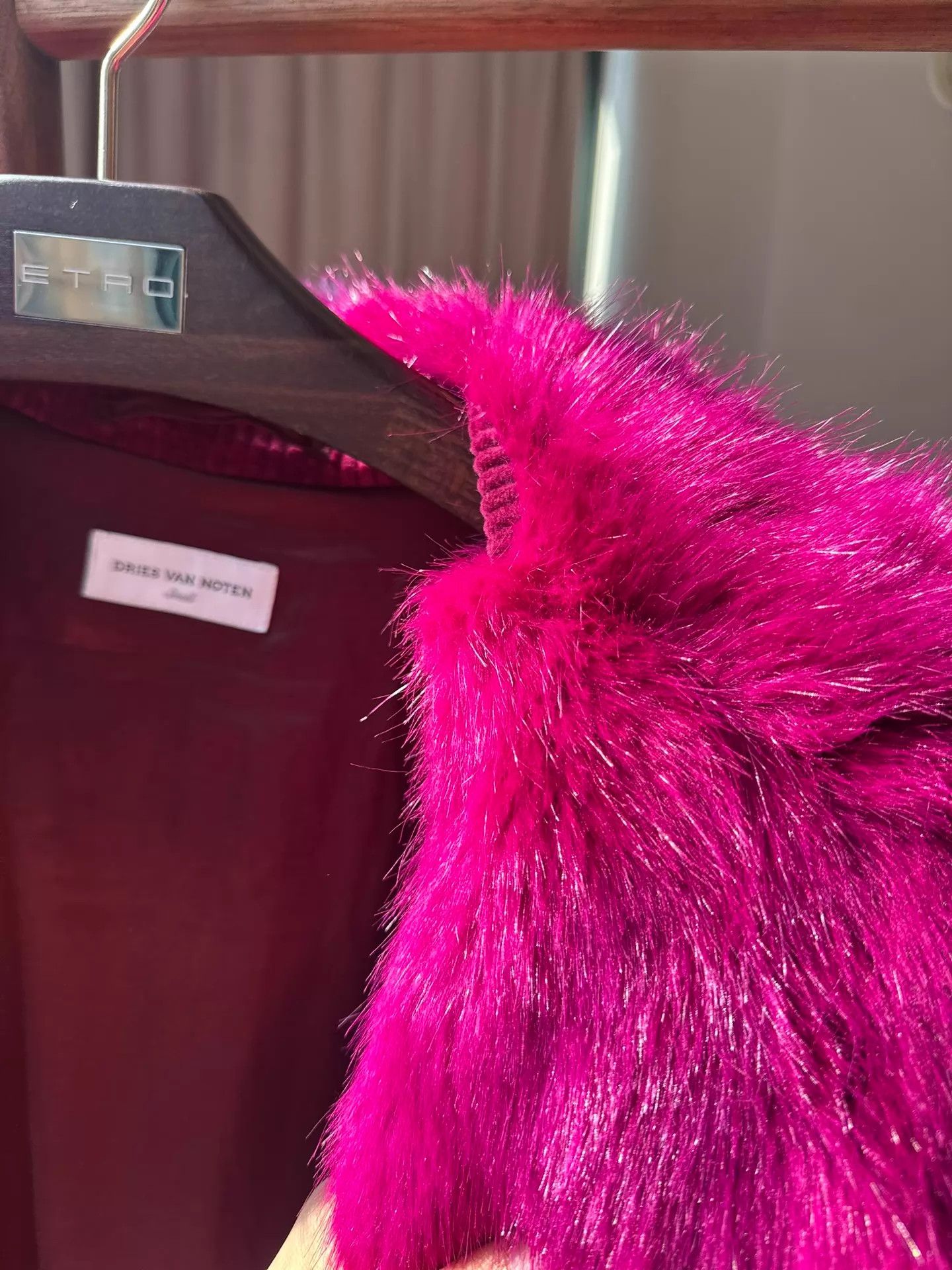 Dries Van Noten Dries Van Noten Runway Eco-Fur Coat Women's S Size S / US 4 / IT 40 - 6 Thumbnail
