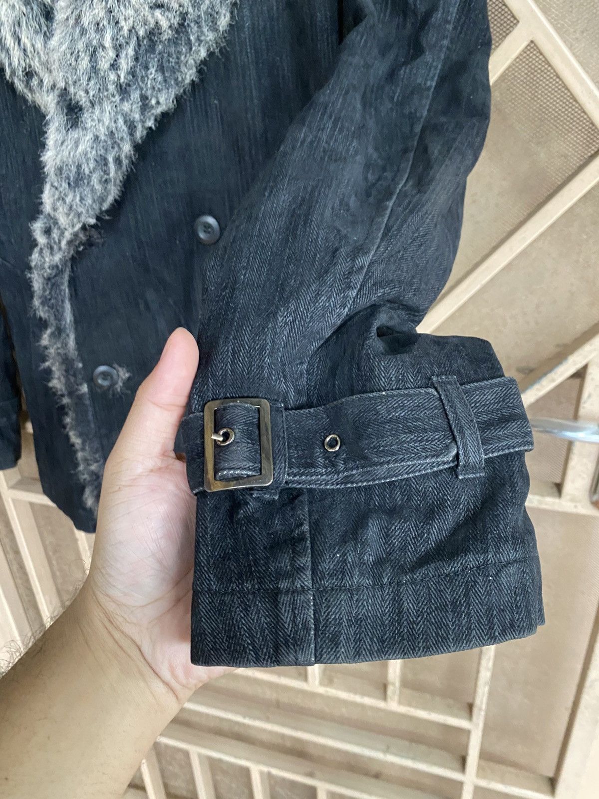If Six Was Nine Japanese Fur Jacket Ifsixwasnine Vkei Styled Size US M / EU 48-50 / 2 - 7 Thumbnail