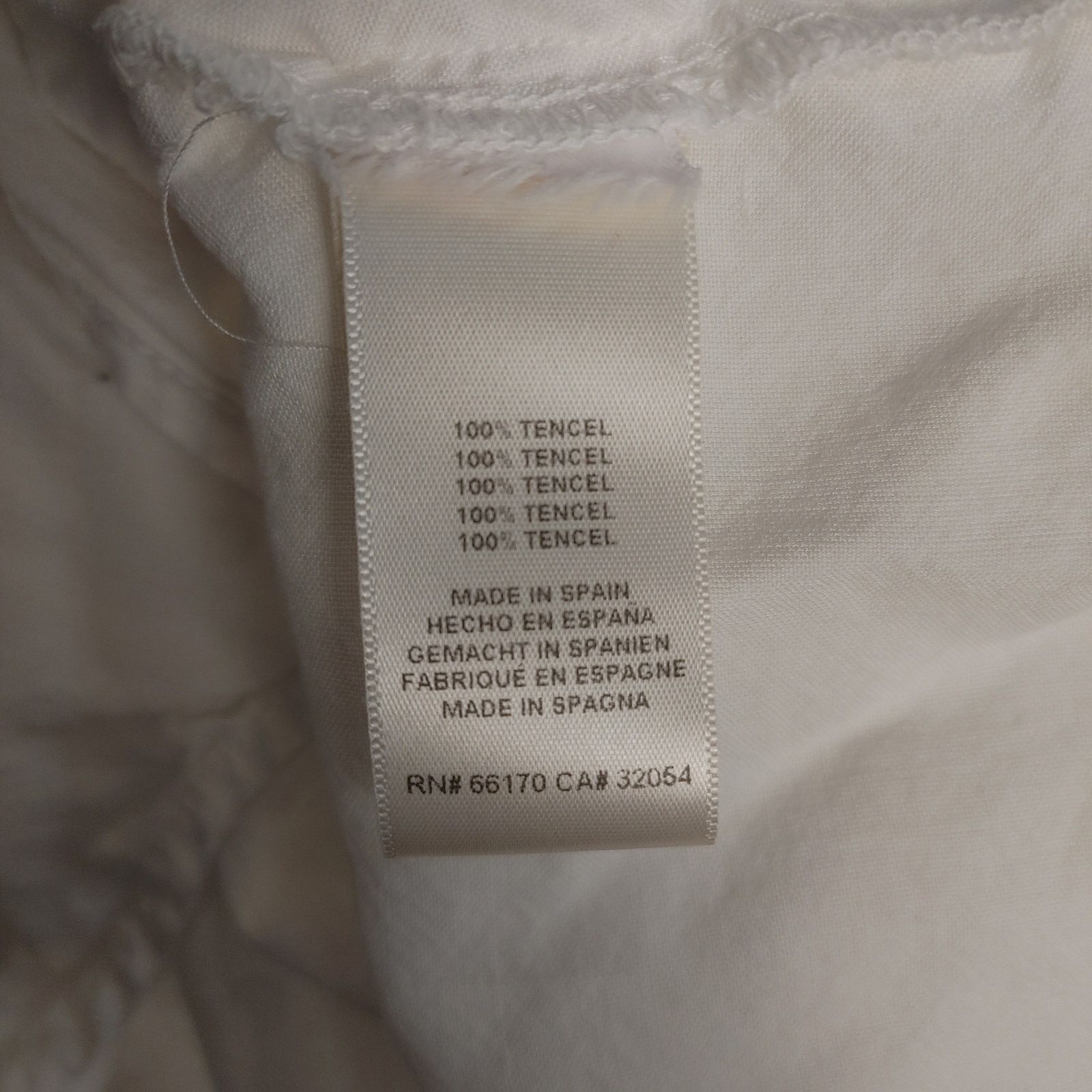 Other Cloth & Stone Women's L White Long Sleeve Bttn Dwn Top Size L / US 10 / IT 46 - 4 Thumbnail