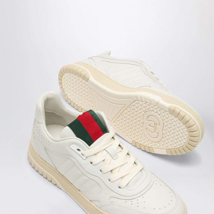 Gucci o1d2blof0824 Sneaker Low Re-Web in White Size US 9 / IT 39 - 5 Thumbnail