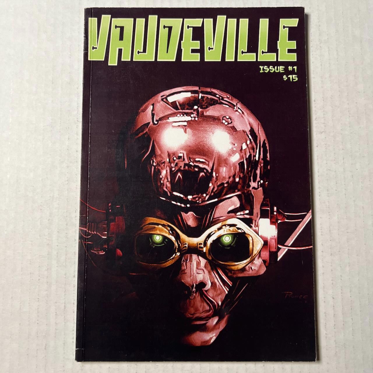 Designer Vaudeville #1 MAN IS READY 2188 Magazine VF/NM RARE HTF Size ONE SIZE - 1 Thumbnail