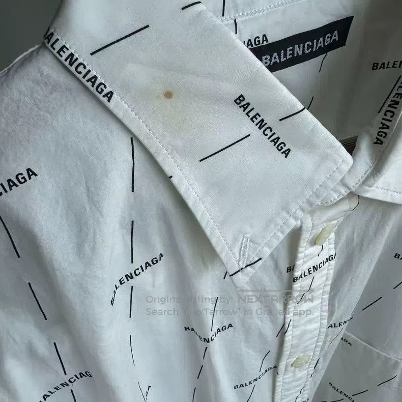 Balenciaga Balenciaga Bullet Screen Full Print Shirt Jacket Size US XS / EU 42 / 0 - 2 Thumbnail