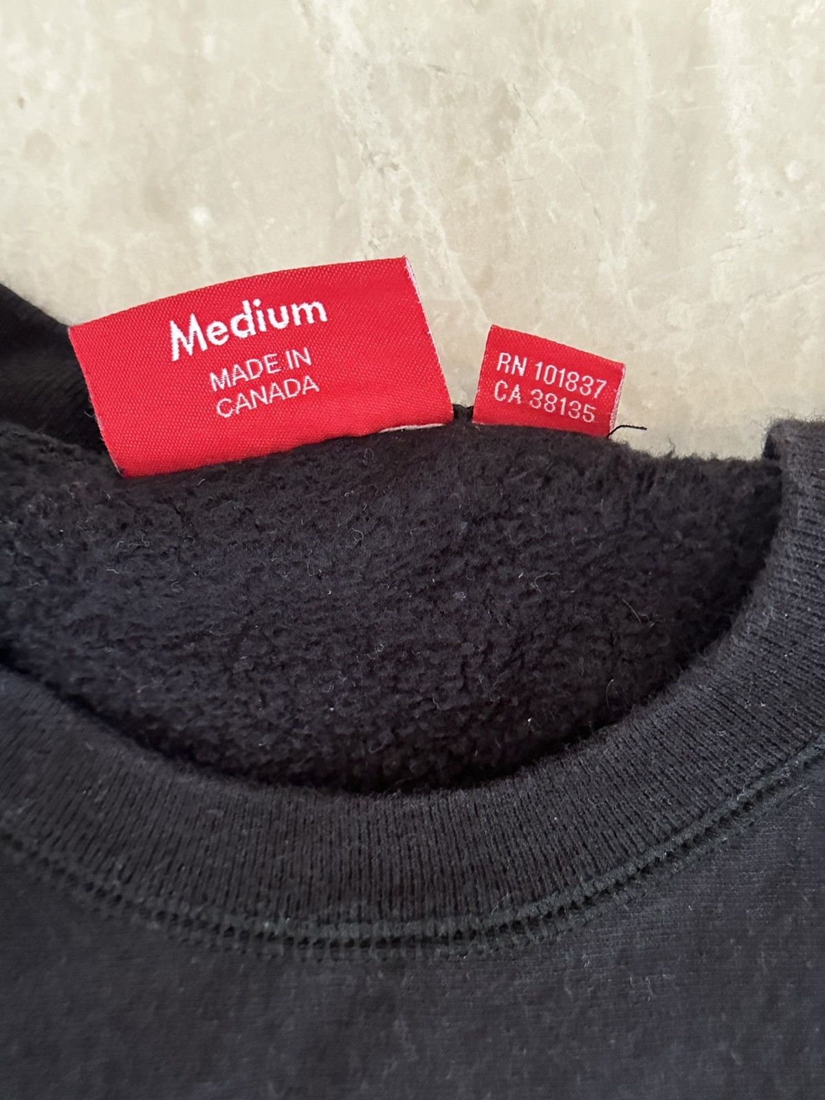 Supreme Supreme Black Box Logo Crewneck Size US M / EU 48-50 / 2 - 5 Thumbnail