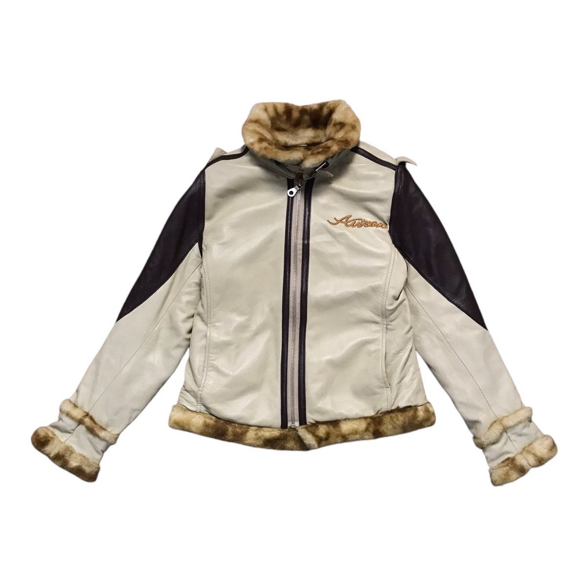 Avirex × Hysteric Glamour × Japanese Brand Avirex Lined Fur Jacket Size US S / EU 44-46 / 1 - 3 Thumbnail