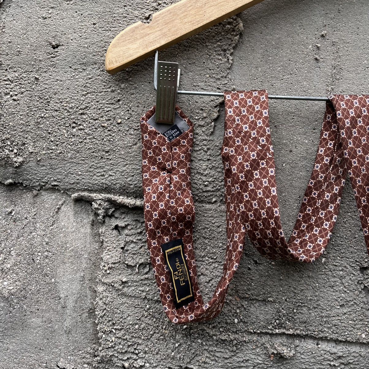 Fendi Fendi vintage silk tie Size ONE SIZE - 3 Thumbnail