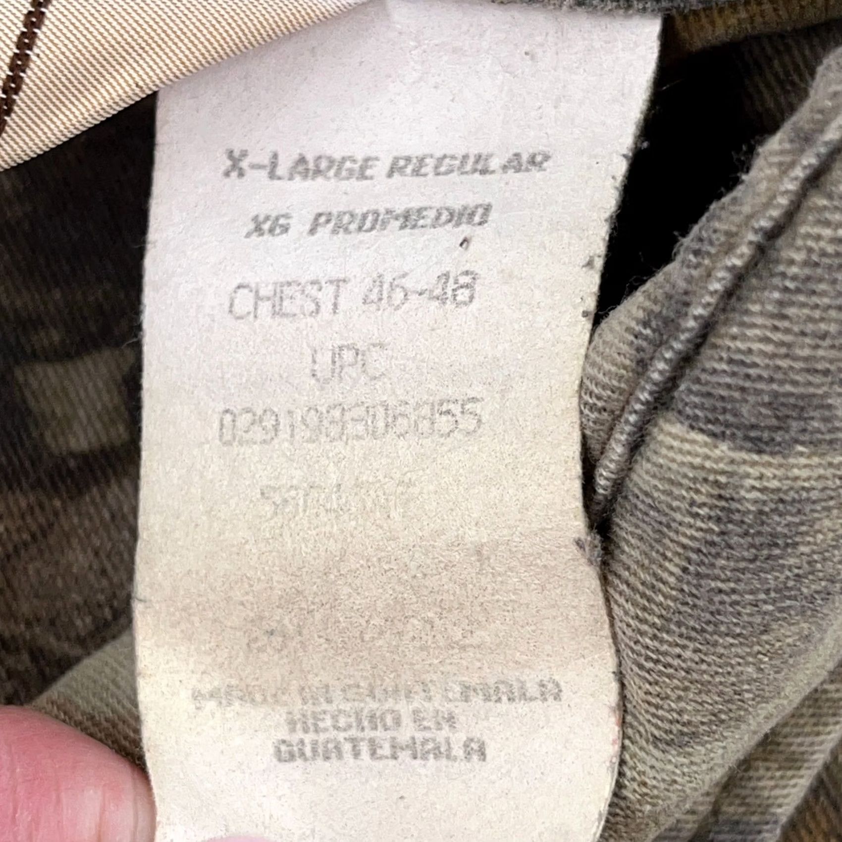 Walls VINTAGE Camo Shirt Men XL Button Up Twill Shacket Unlined Advantage Timber Size US XL / EU 56 / 4 - 6 Thumbnail