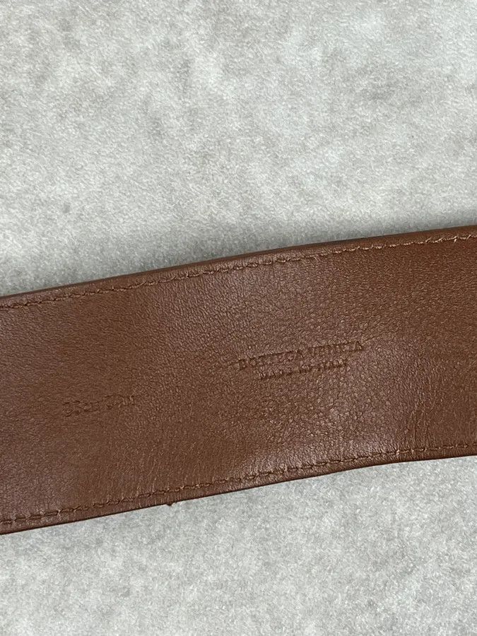 Bottega Veneta Bottega Veneta Brown Woven Leather Belt Size ONE SIZE - 5 Thumbnail