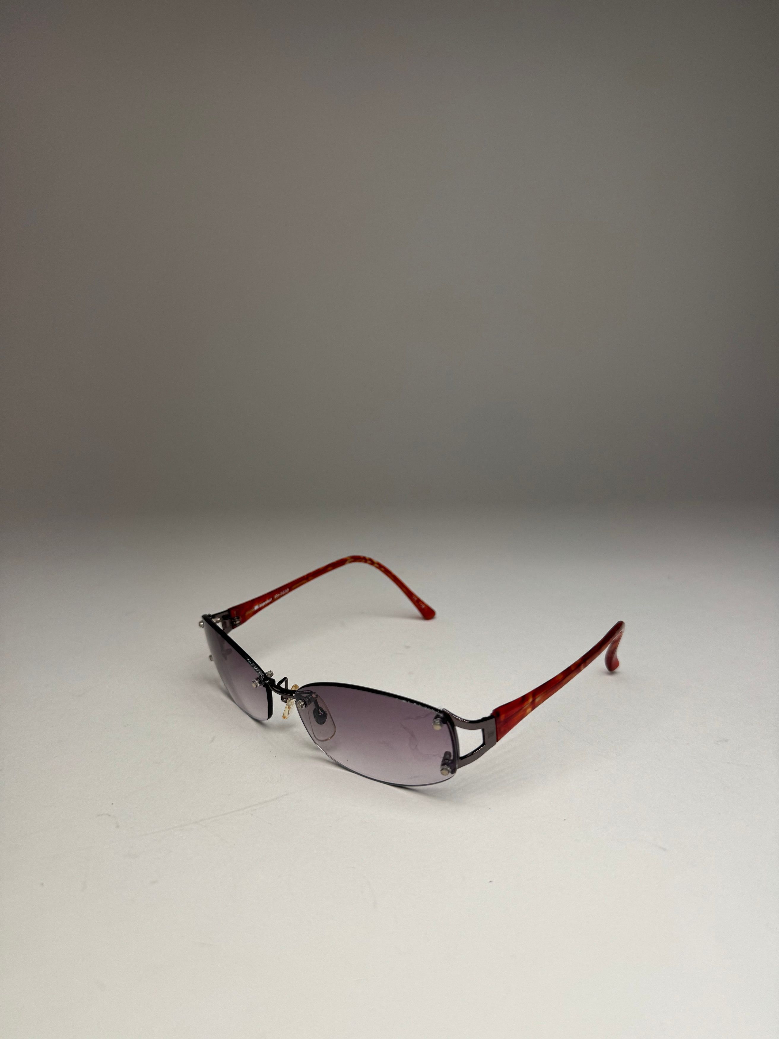 Issey Miyake Vintage Sunglasses Grey Orange Size ONE SIZE - 1 Thumbnail