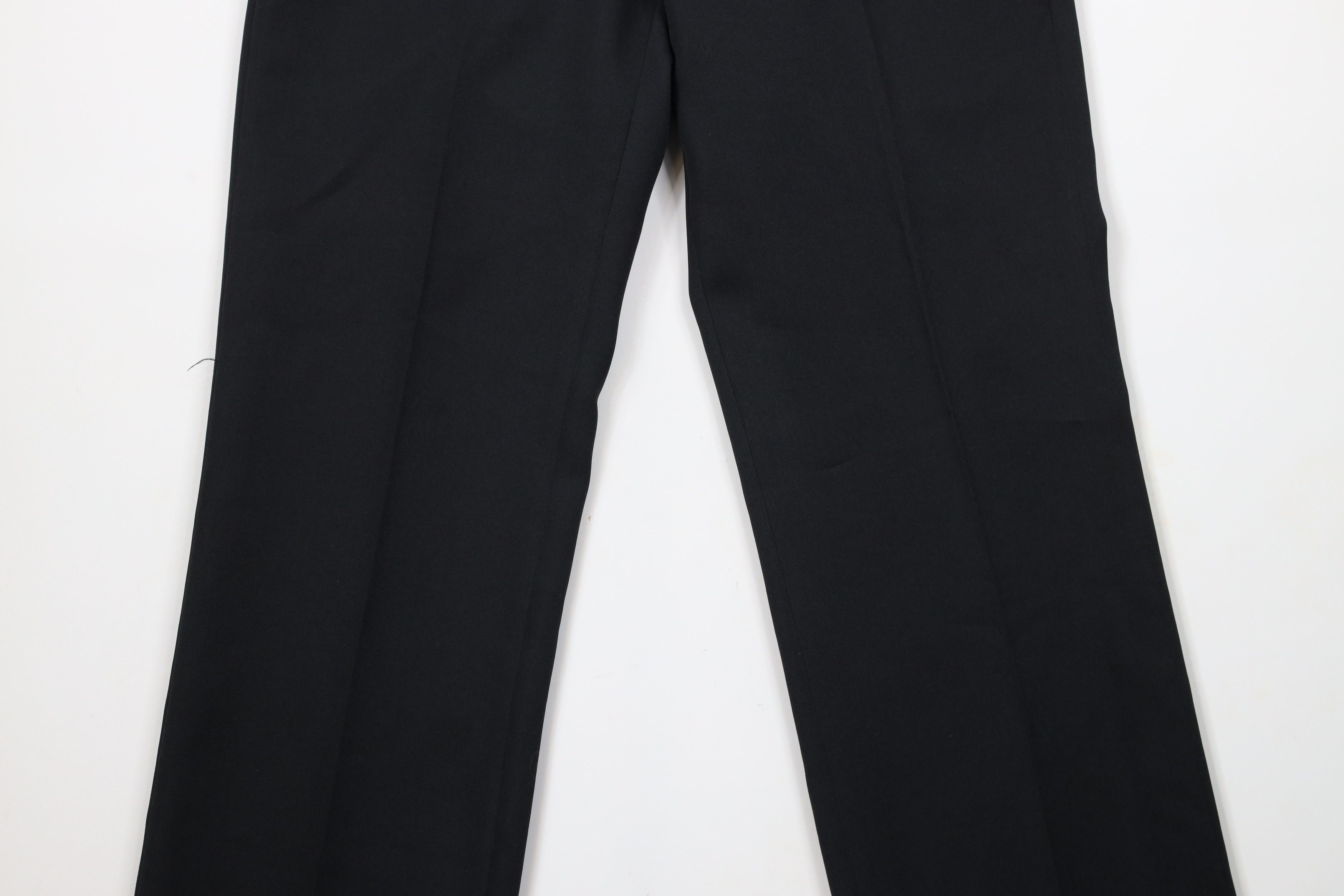 Vintage Vintage 70s Streetwear Flared Chinos Chino Pants Black USA Size US 30 / EU 46 - 3 Thumbnail