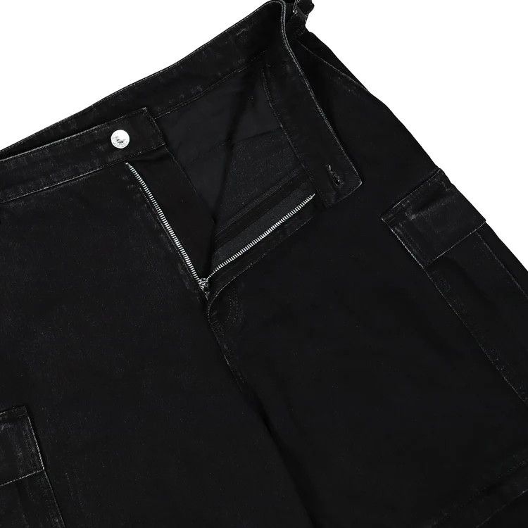 Vetements o1mle0226 Cargo Jeans in Black Size US 30 / EU 46 - 4 Thumbnail