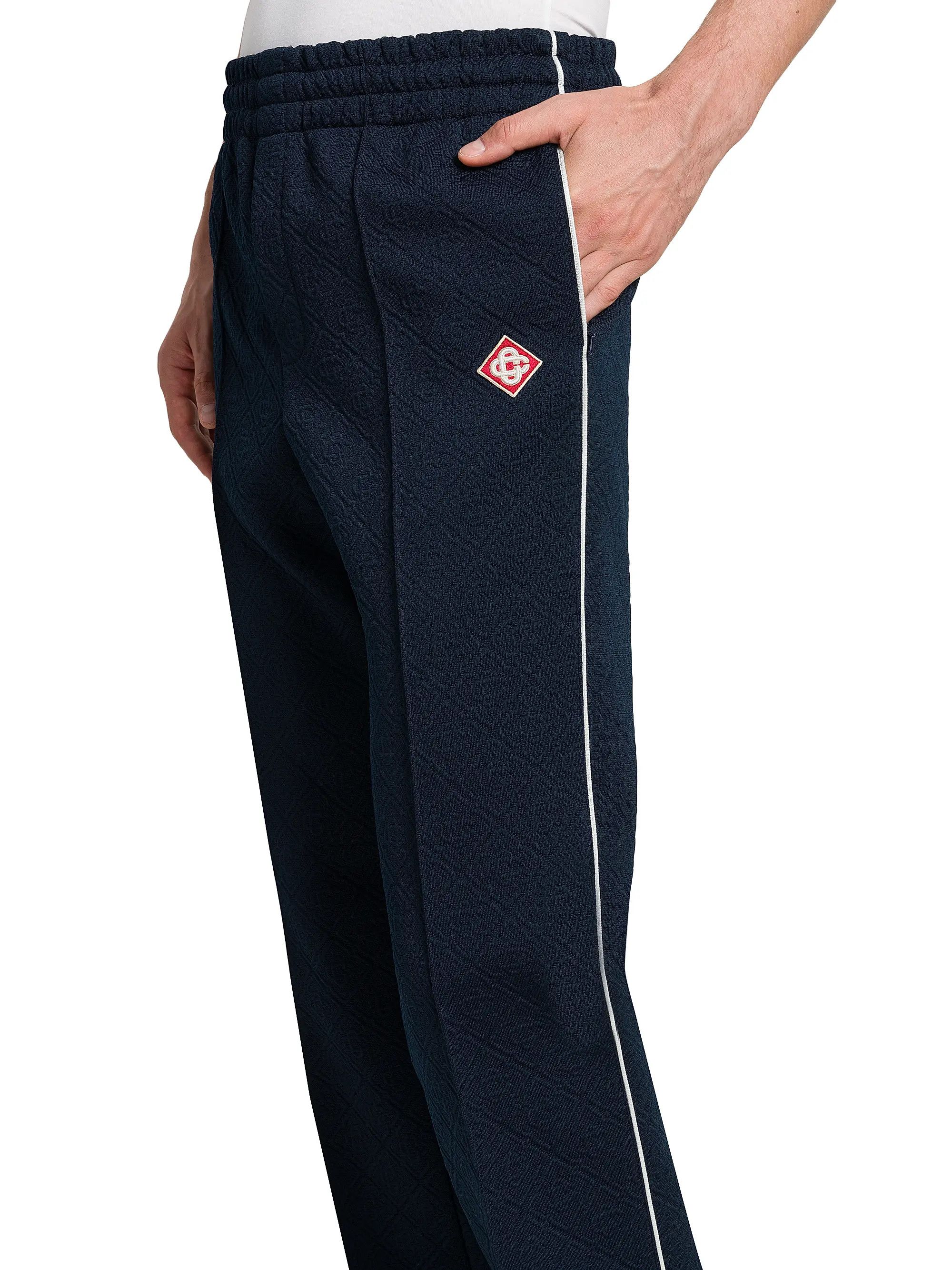Casablanca os11x0725 Contrast Piping Track Pants in Navy Size US 30 / EU 46 - 5 Thumbnail