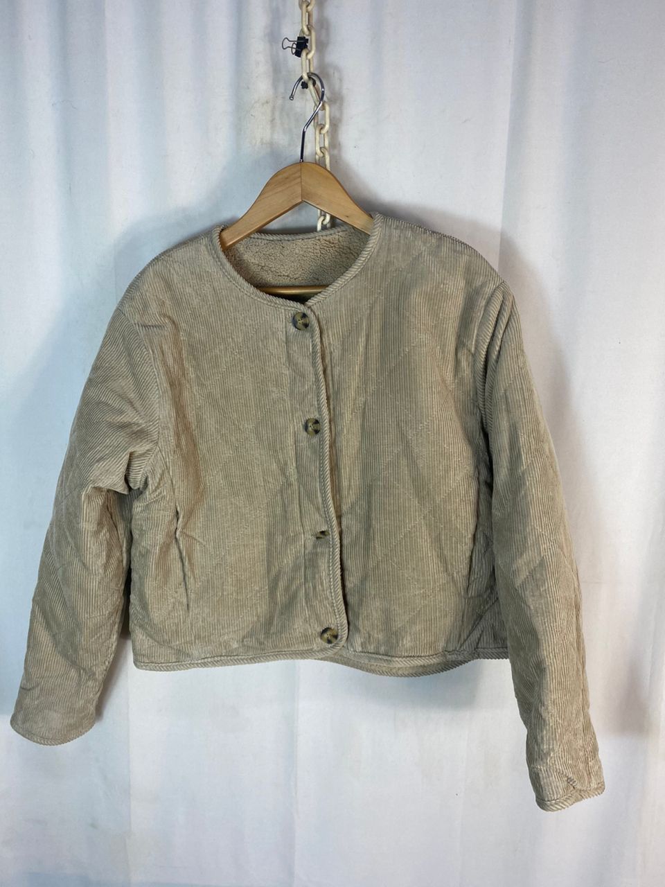 Zara Zara reversible croptop jacket Size S / US 4 / IT 40 - 12 Thumbnail