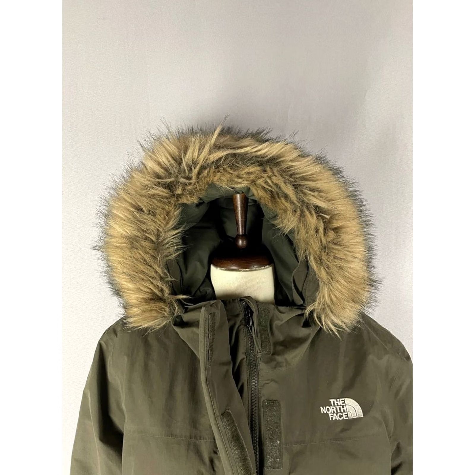 The North Face The North Face Jacket Womens XL Olive Green Hooded Size Nylon Long Sleeve Size XL / US 12-14 / IT 48-50 - 4 Thumbnail