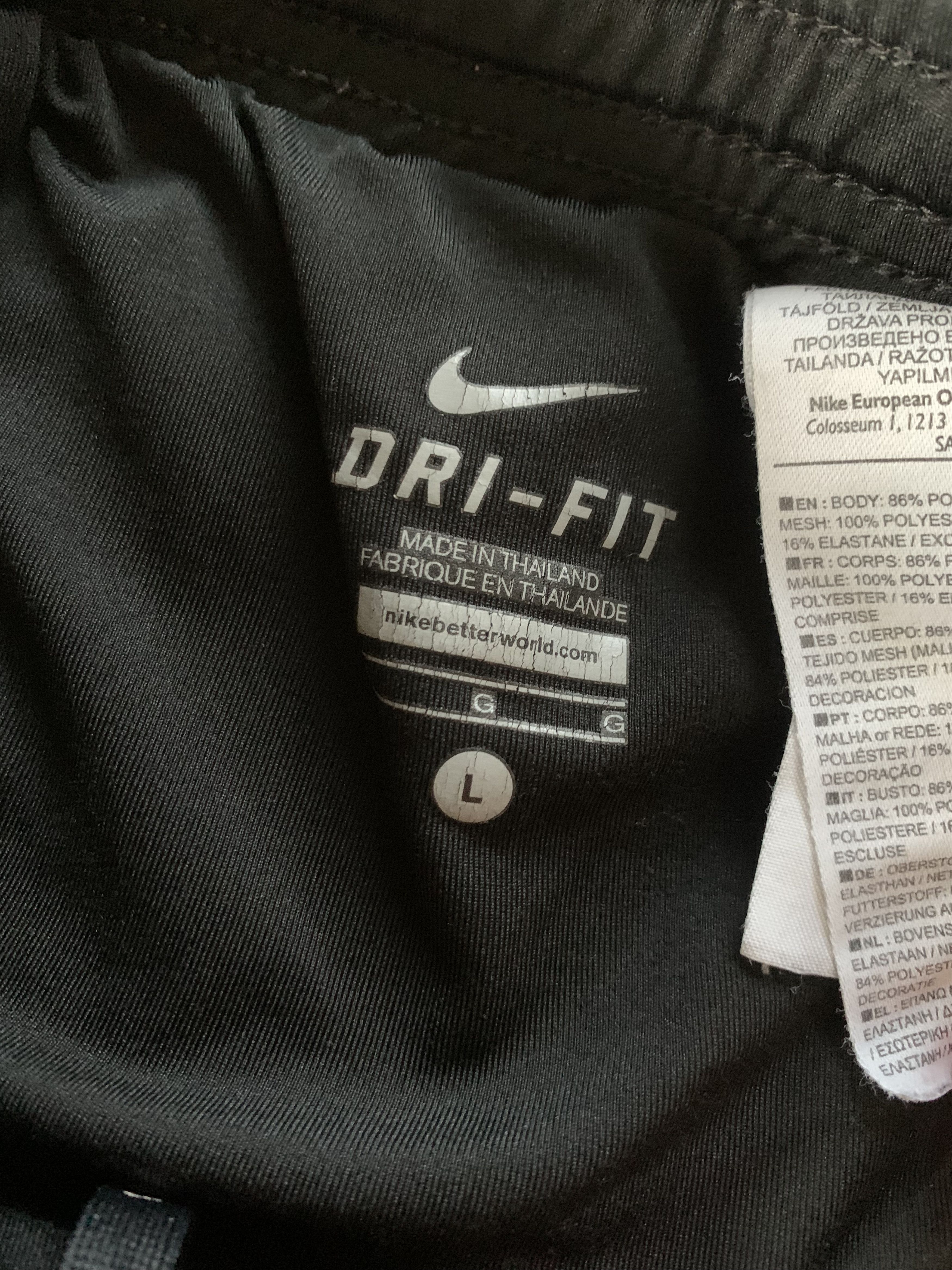 Nike Nike Dri Fit Black Training Shorts Size US 32 / EU 48 - 6 Thumbnail