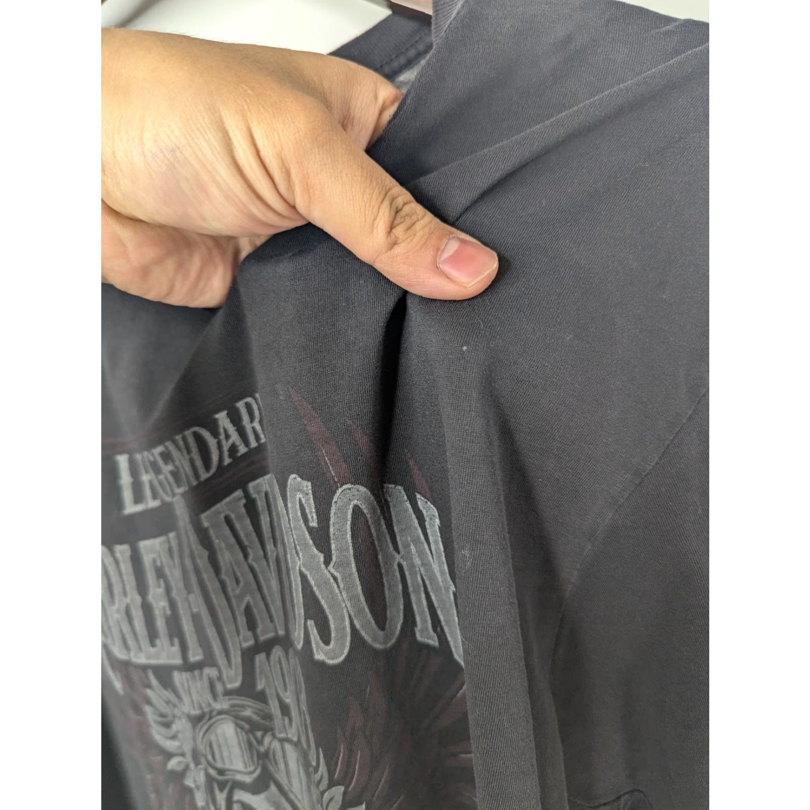 Harley Davidson Legendary Harley davidson Distressed Shirt Mens Large Black Honolulu Hawaii Size US L / EU 52-54 / 3 - 4 Thumbnail