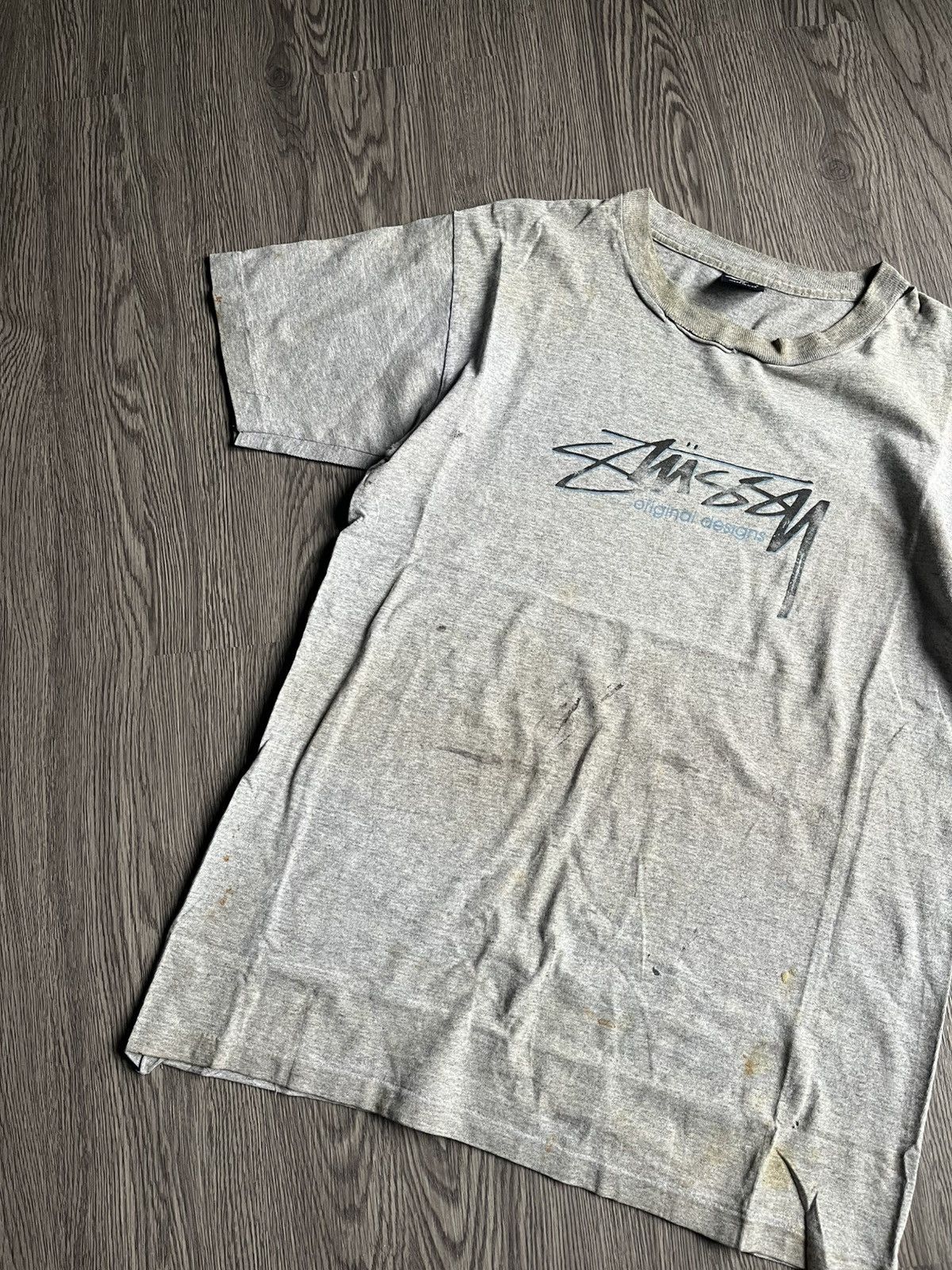 Stussy Crazy Vtg Stussy Tshirt Size US M / EU 48-50 / 2 - 2 Thumbnail