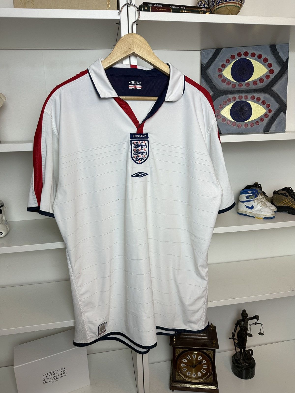 Umbro Vintage Umbro England 03 04 05 reversible soccer kit Size US XL / EU 56 / 4 - 7 Thumbnail