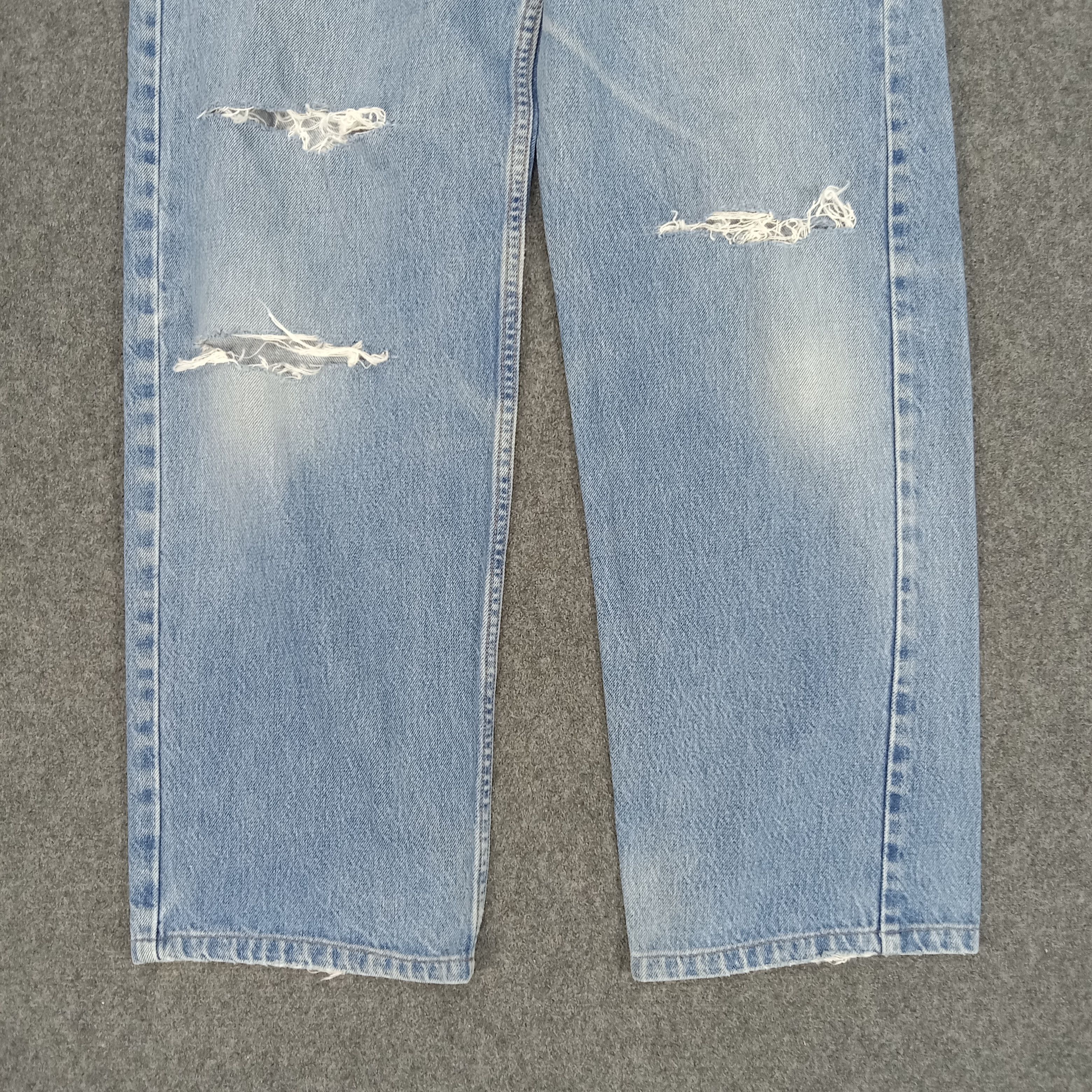 Levi's × Vintage Levi's American Distressed Style Denim Jeans Size US 28 / EU 44 - 4 Thumbnail