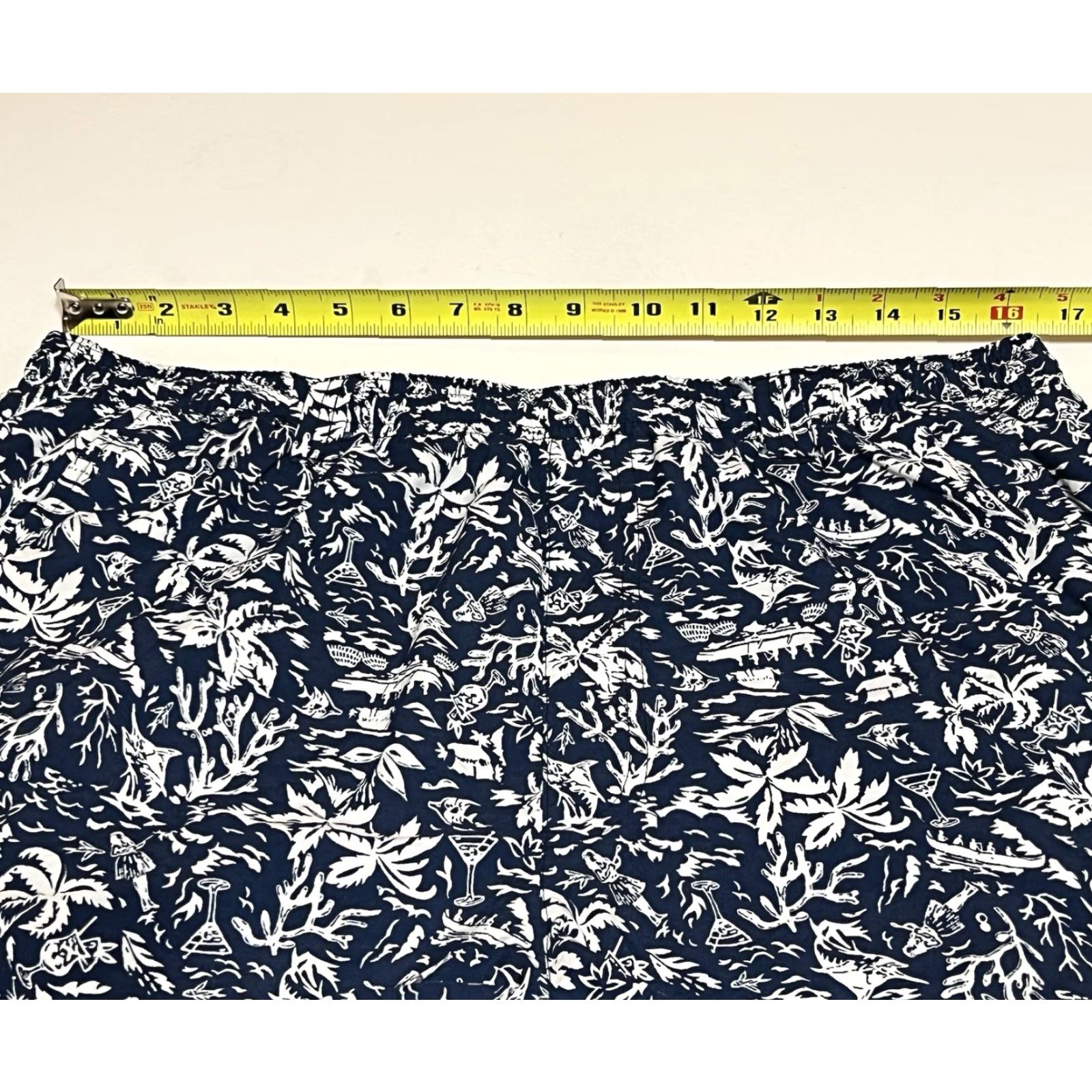 Vintage Columbia Swim Trunks Mens L Blue PFG Trunks Bottom Drawstring Elastic Waist Pockets Vintage No Size US 33 - 3 Thumbnail