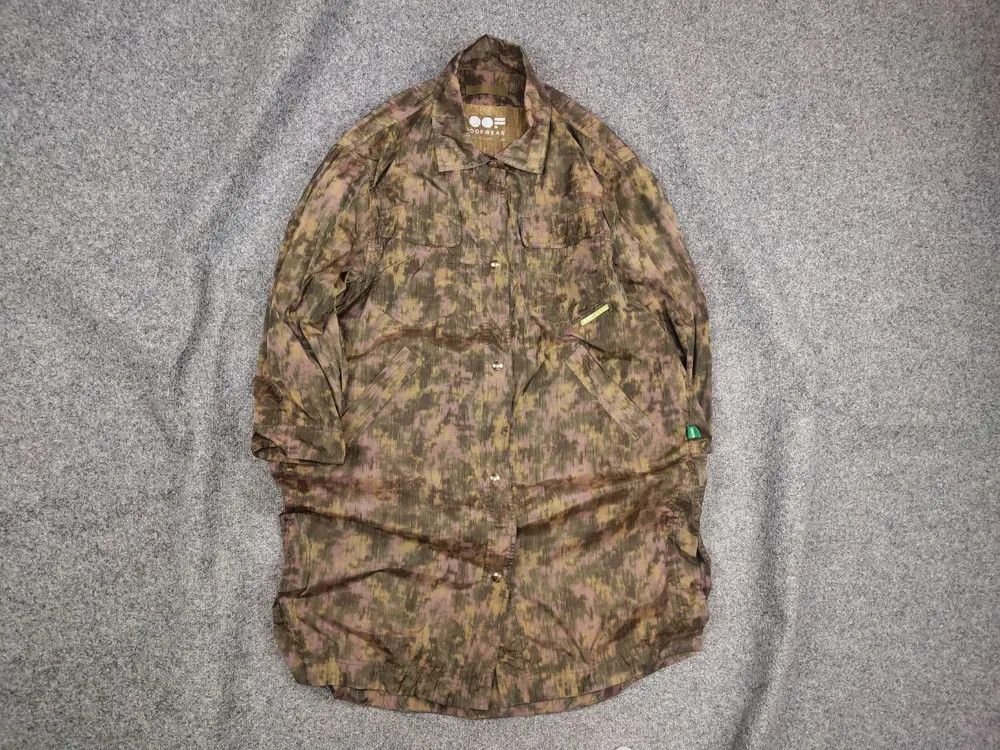 Other OOF Wear Design Yarn Dye Rain full length Light Jacket Size S / US 4 / IT 40 - 1 Thumbnail