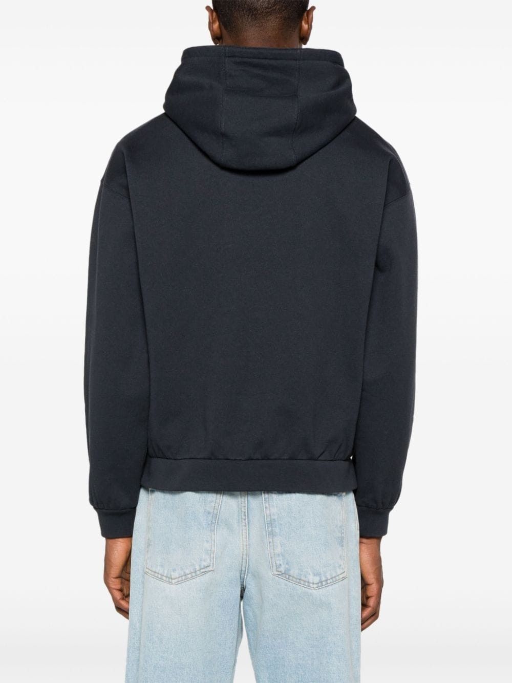 Gucci o1mt1gz0525 Felted Cotton Sweatshirt Hoodie in Black Size US XS / EU 42 / 0 - 4 Thumbnail