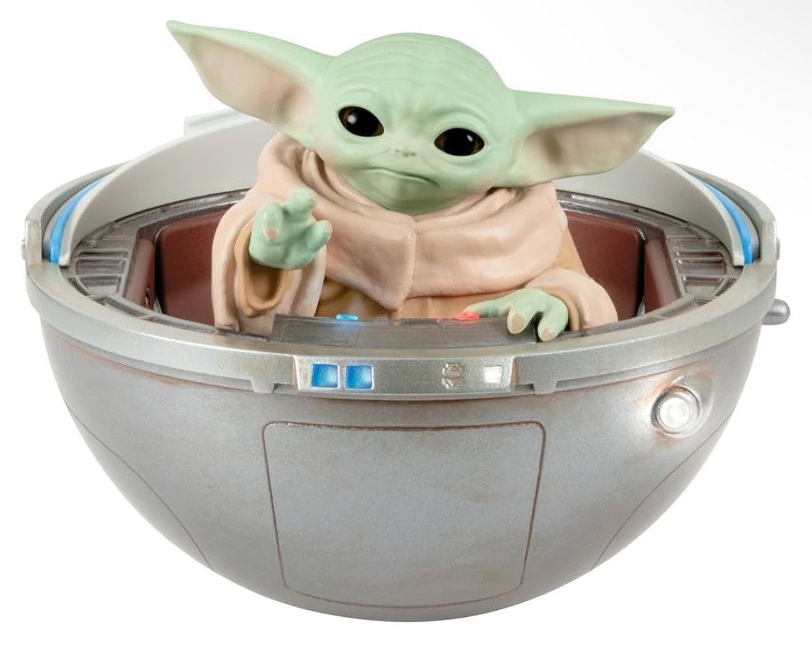 Star Wars Hallmark Keepsake Grogu in Hovering Pram Ornament 2024 Size ONE SIZE - 1 Thumbnail