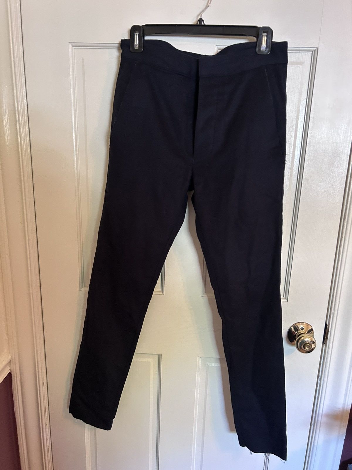 Chronicles Of Never Chronicles of Never Wool Flannel Skinny Pant Navy size Small Size US 28 / EU 44 - 1 Thumbnail