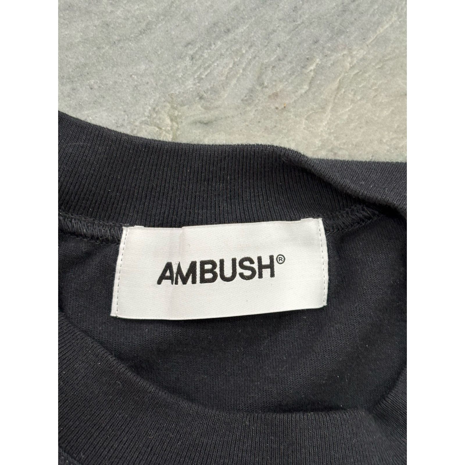 Other AMBUSH Emblem Basic T-Shirt Cotton Black XS Size US XS / EU 42 / 0 - 7 Thumbnail