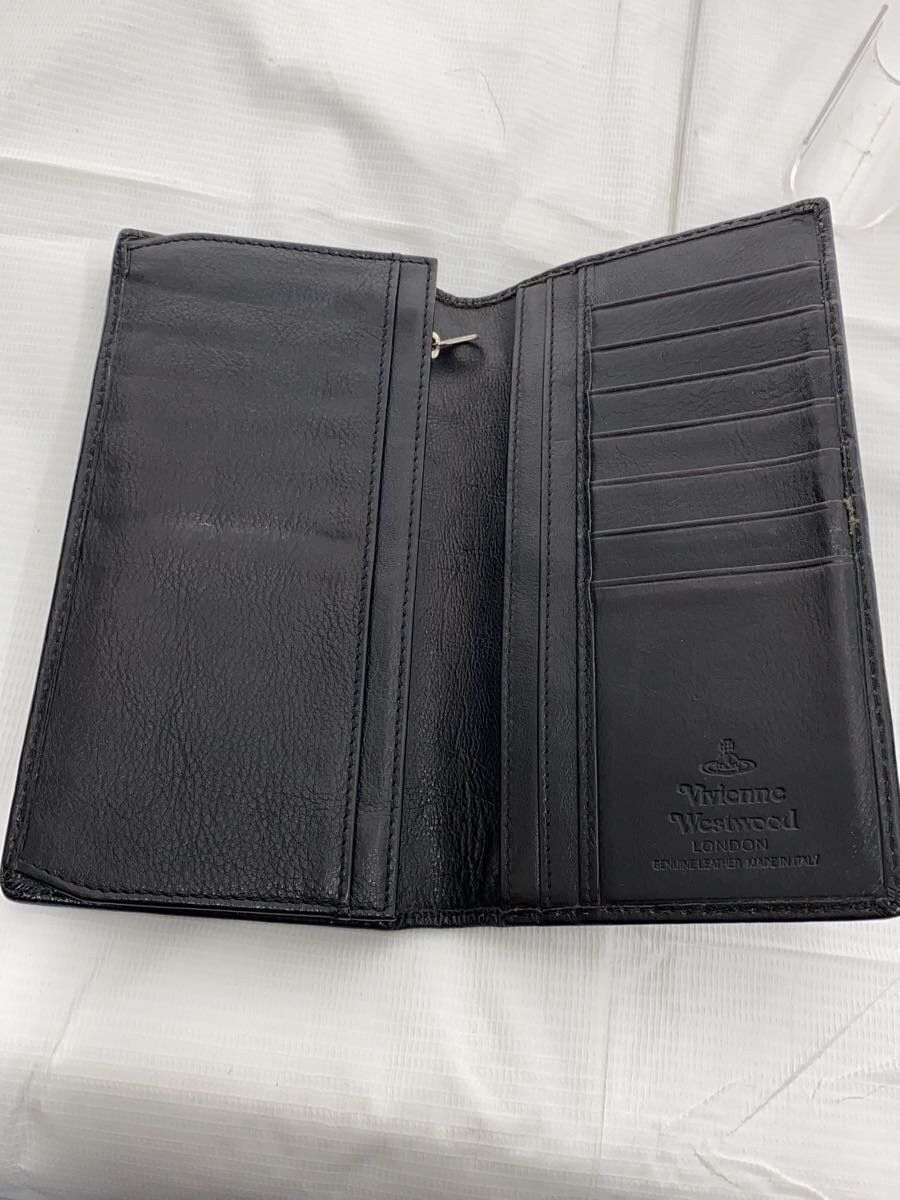 Vivienne Westwood Vivienne Westwood Lthr Long Wallet Black Size ONE SIZE - 4 Thumbnail