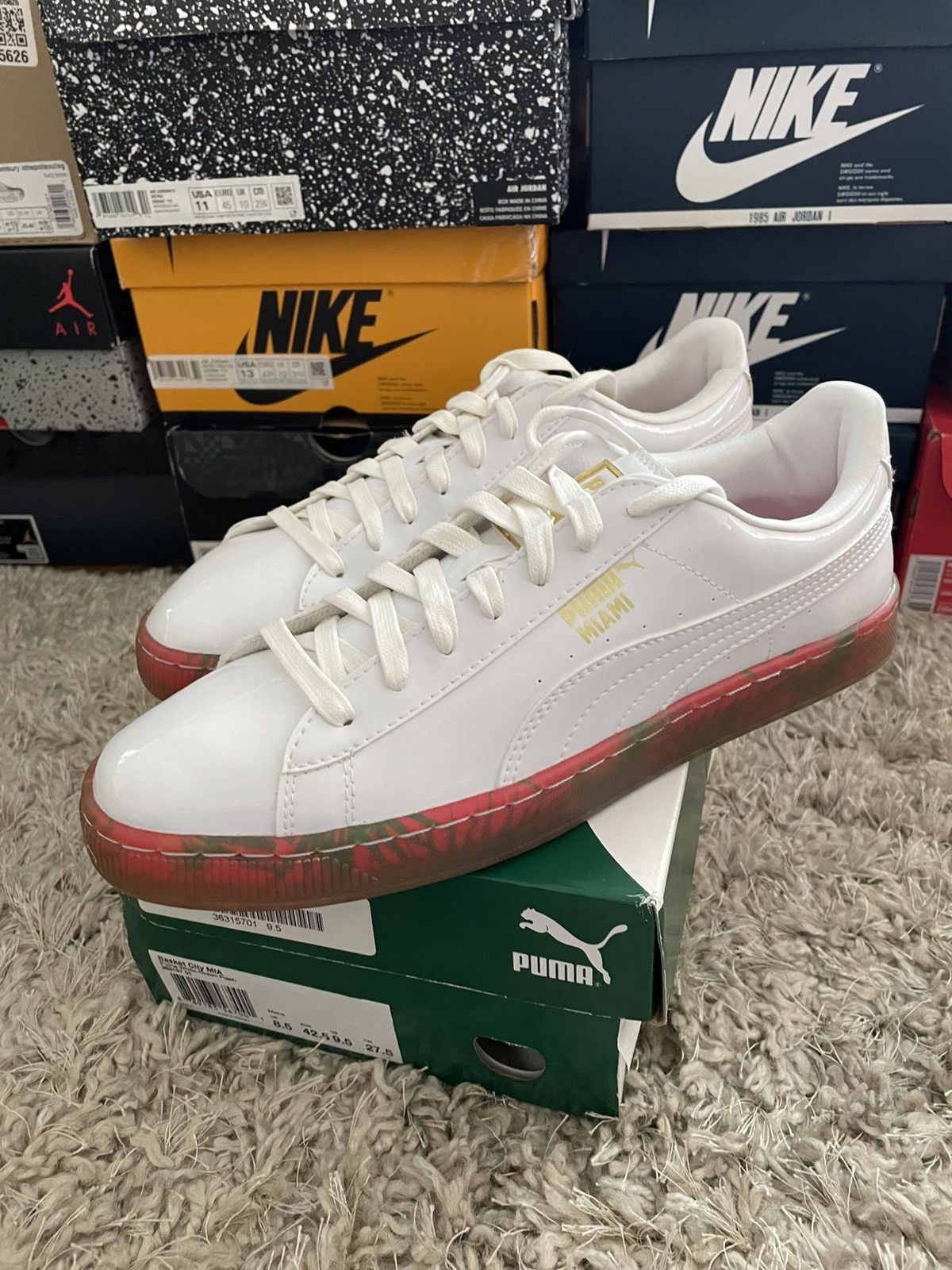Puma Puma Basket City Miami Lows Size US 9.5 / EU 42-43 - 1 Thumbnail