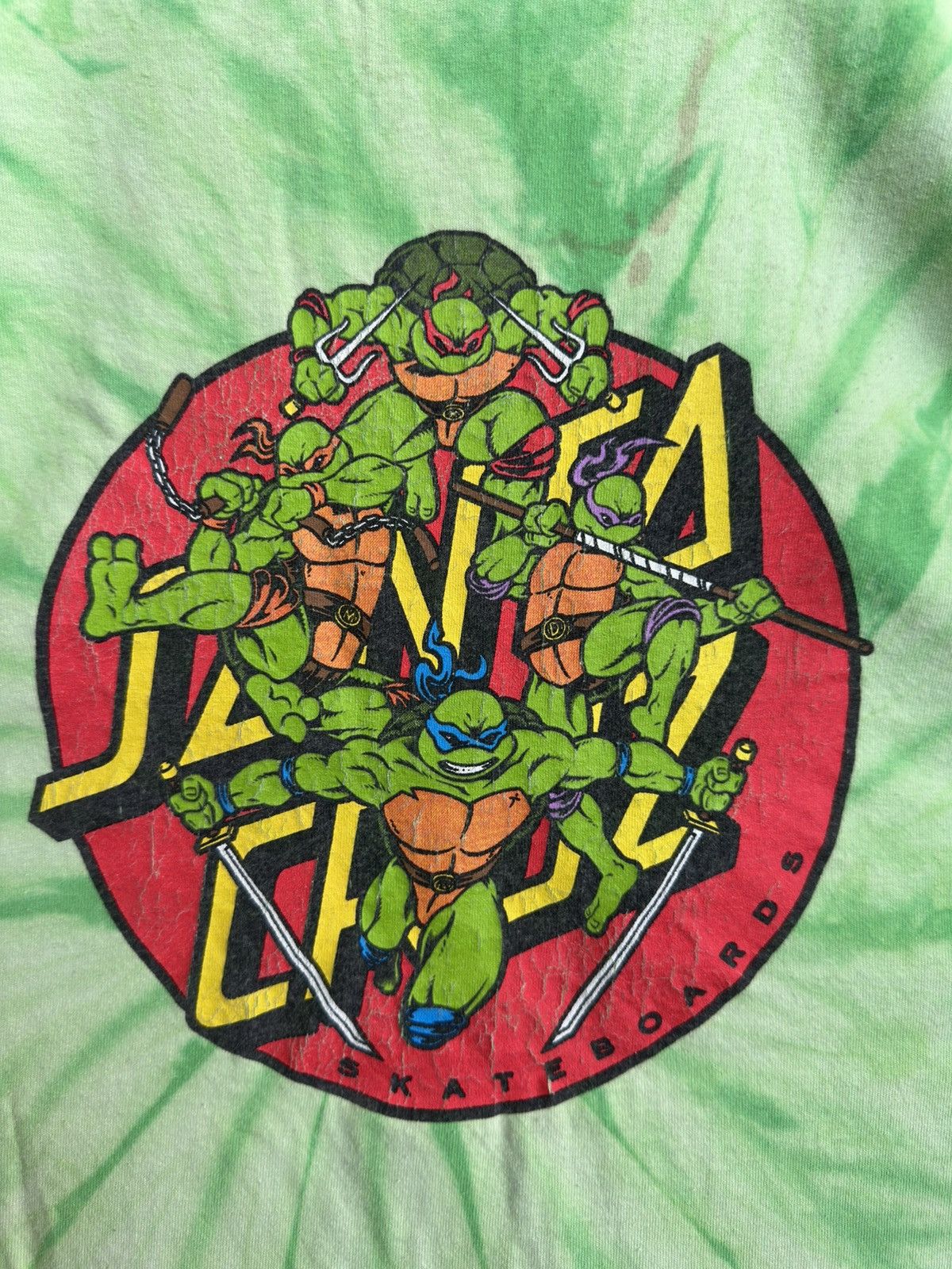 Santa Cruz Skateboards Santa Cruz X Teenage Mutant Ninja Turtles (TMNT) T Shirt Size US XL / EU 56 / 4 - 13 Thumbnail