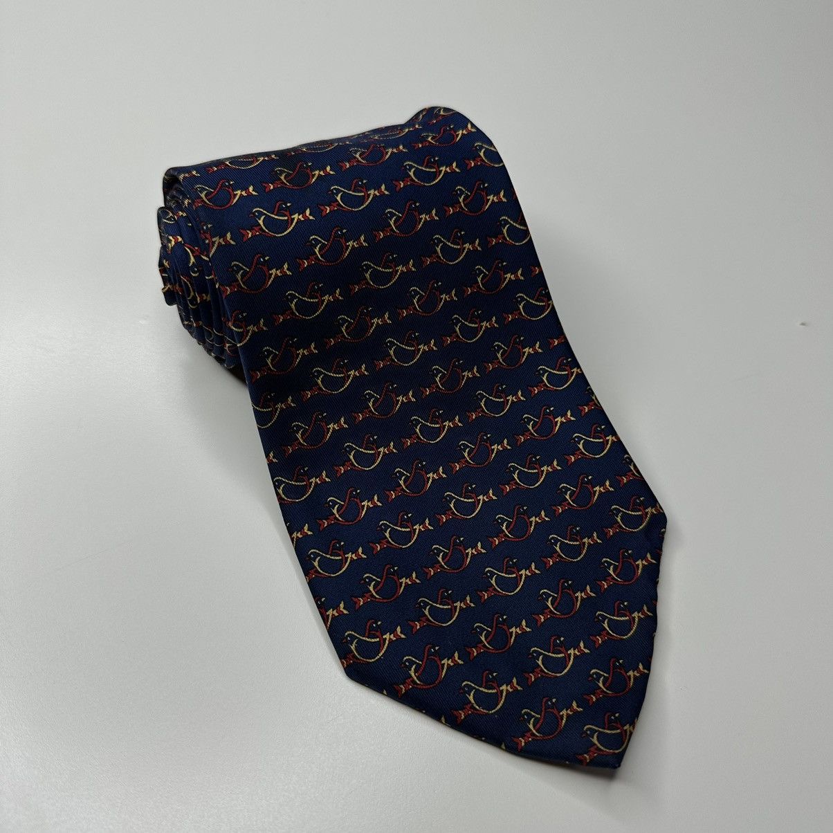 Salvatore Ferragamo Salvatore Ferragamo Luxury Tie Vintage Size ONE SIZE - 1 Thumbnail
