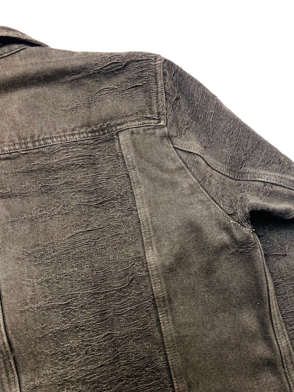 If Six Was Nine 2000s L7 Real Hip - Distressed Root Denim Jacket Size US L / EU 52-54 / 3 - 11 Thumbnail