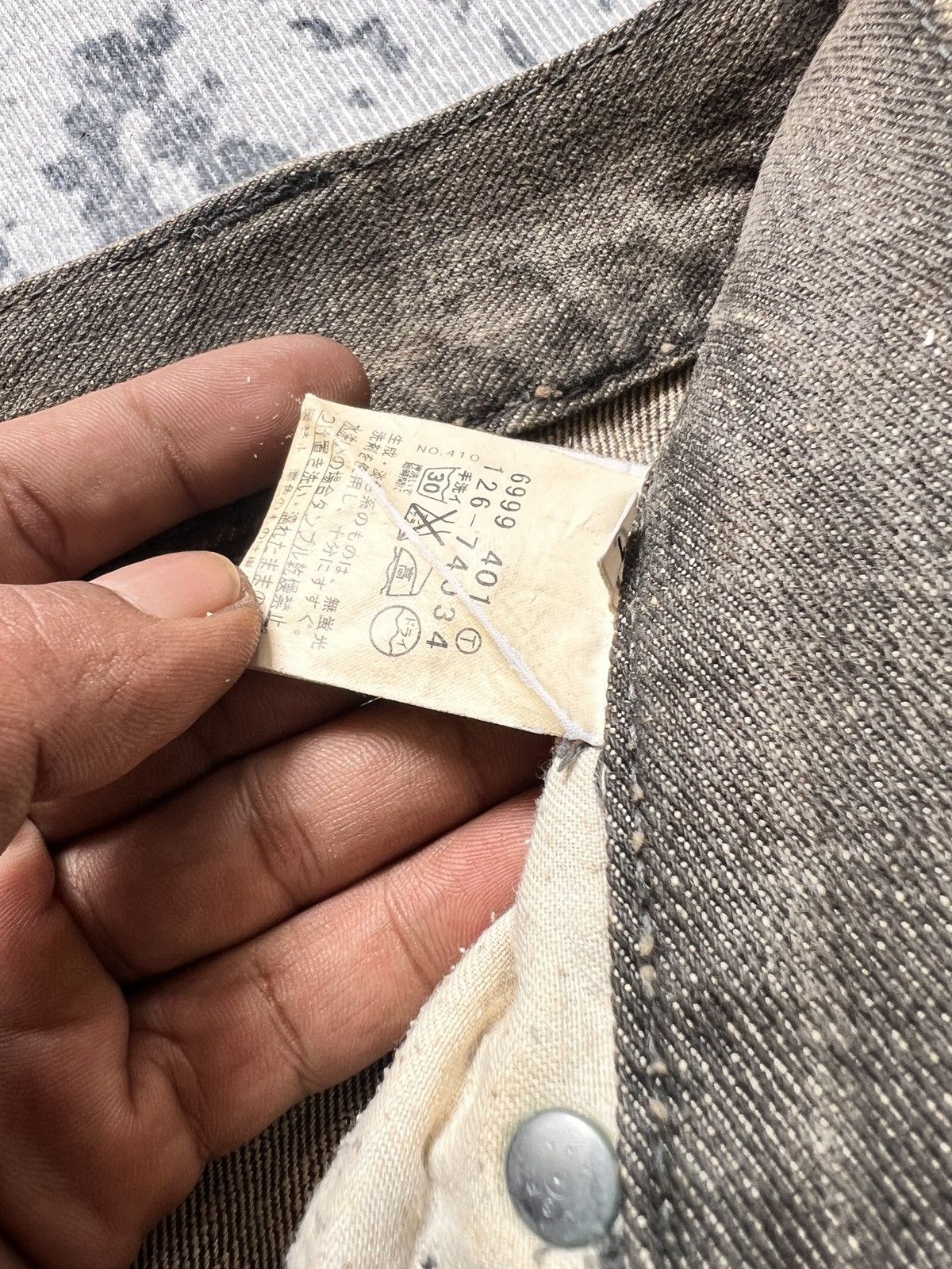Boycott Boycott Destroyed Tappered Denim Jeans Size US 34 / EU 50 - 15 Thumbnail